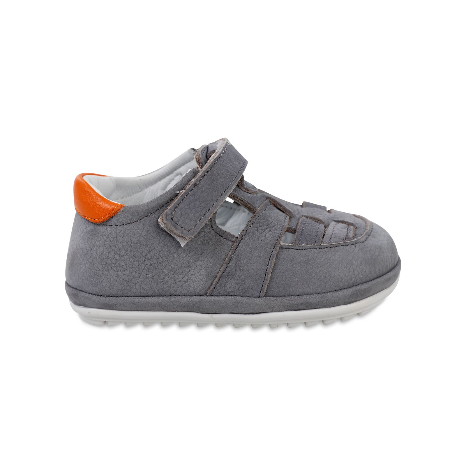 Civil Erkek Bebek İlk Adım Ayakkabı 19-21 Numara Gri