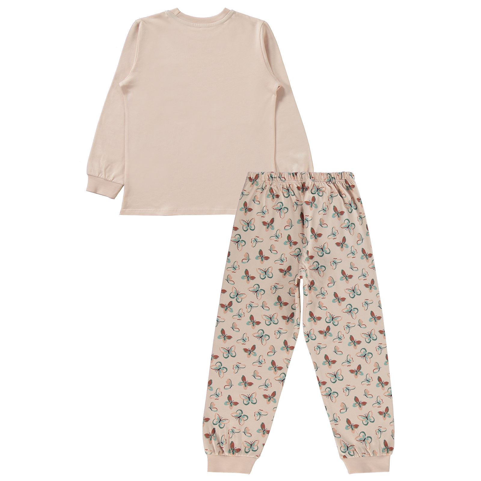 Civil Girls Kız Çocuk Pijama Takımı 6-9 Yaş Pembe Kil