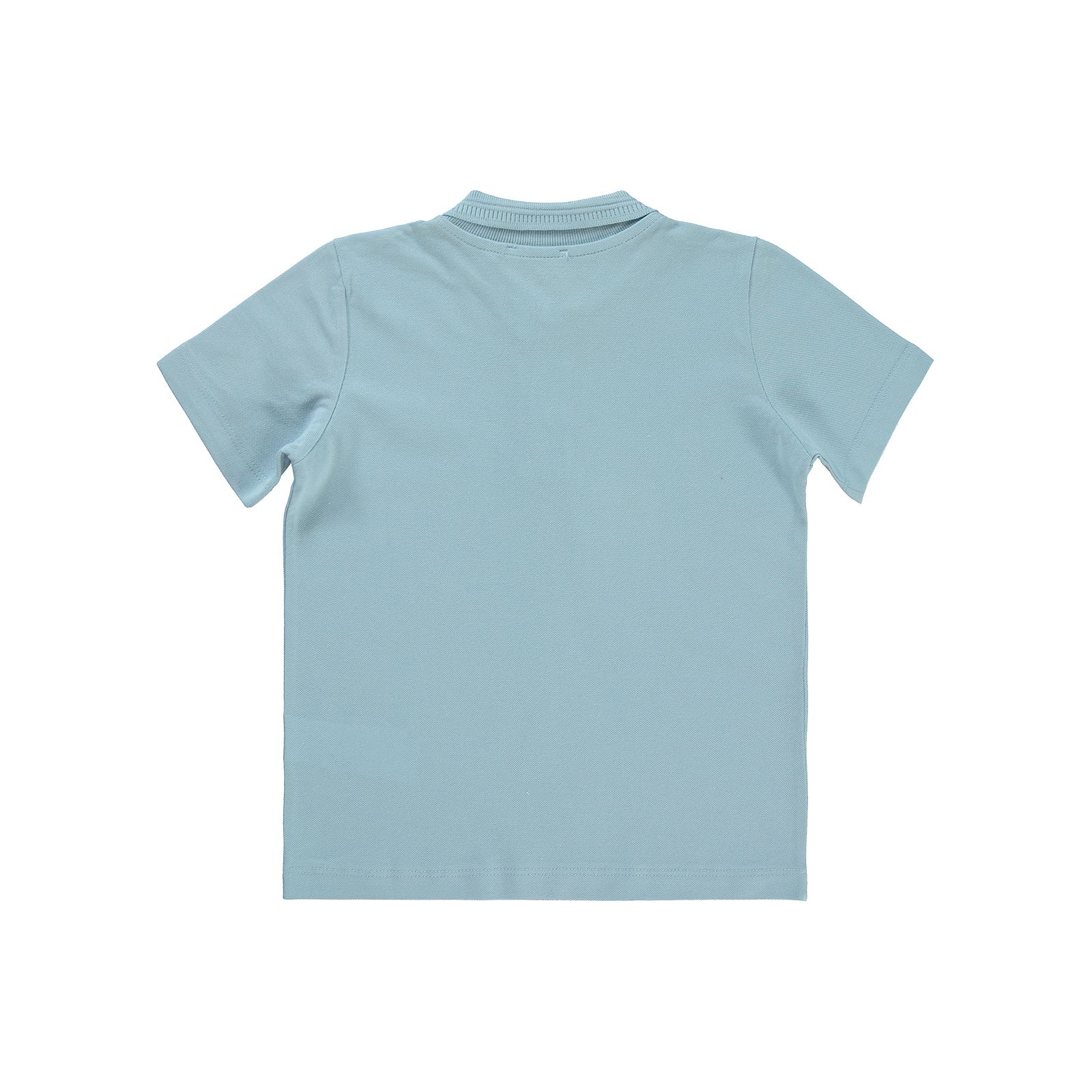 Civil Boys Erkek Çocuk Tişört 6-9 Yaş  Soft Mavi