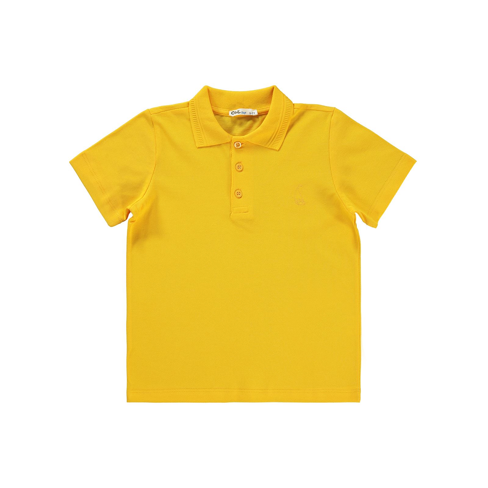 Civil Boys Erkek Çocuk Tişört 6-9 Yaş Sarı