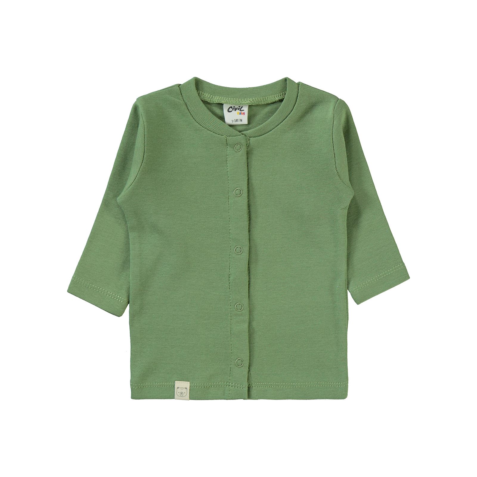Civil Baby Bebek Pijama Takımı 1-6 Ay  Çağla Yeşili