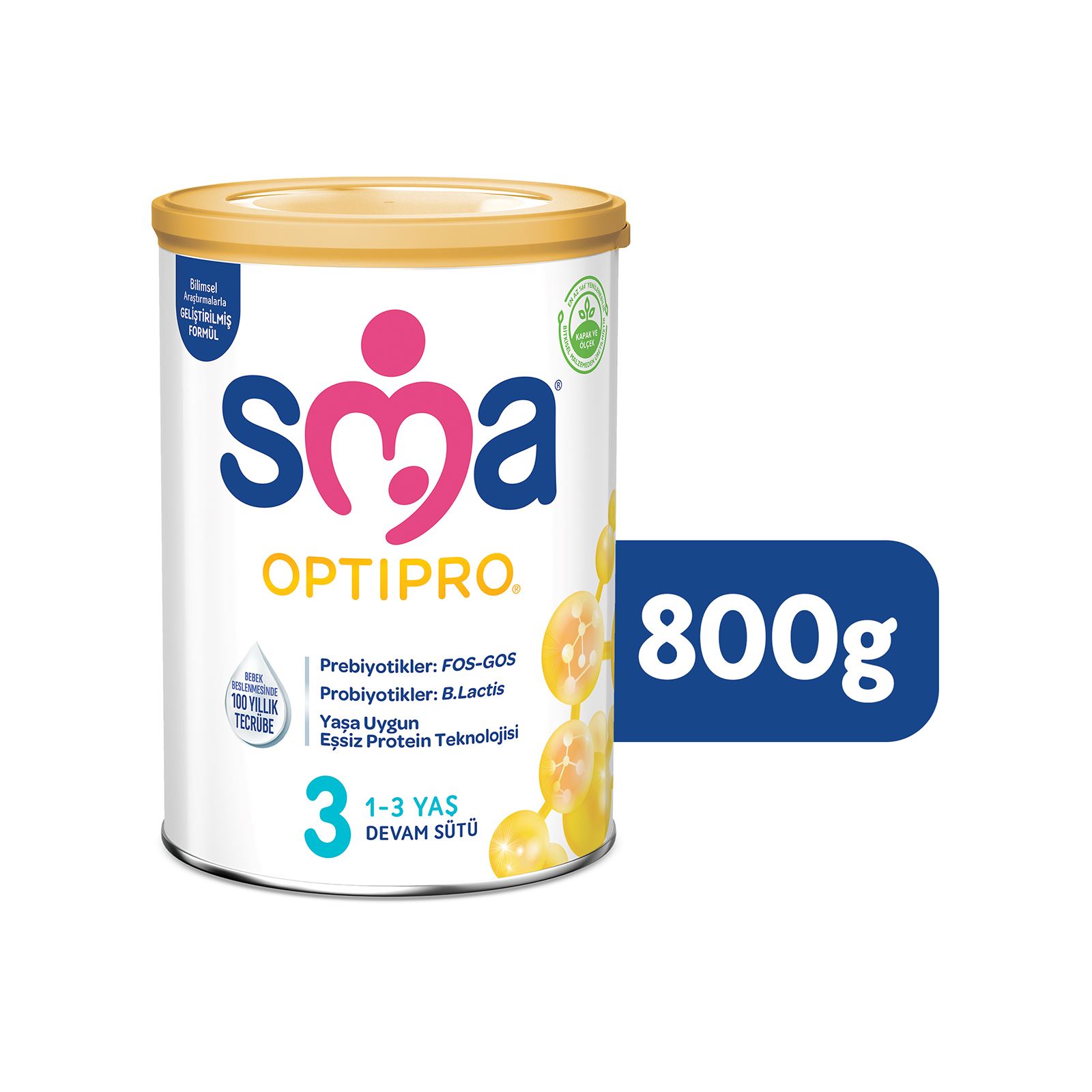 Sma Optıpro Probıyotık 3-800g / 1-3 Yaş Devam Sütü