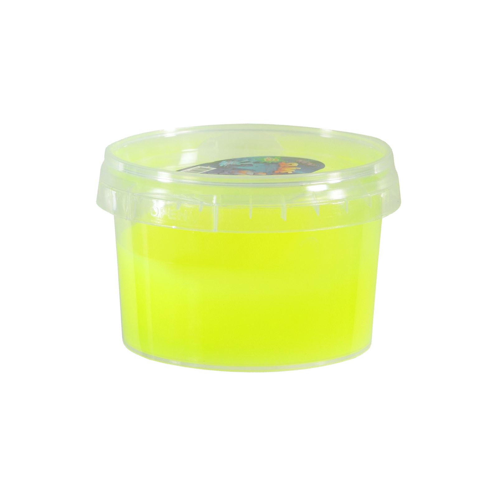 Duka Toys Yuvarlak Ufo Fosforlu Slime Oyun Hamuru 160 gr Sarı