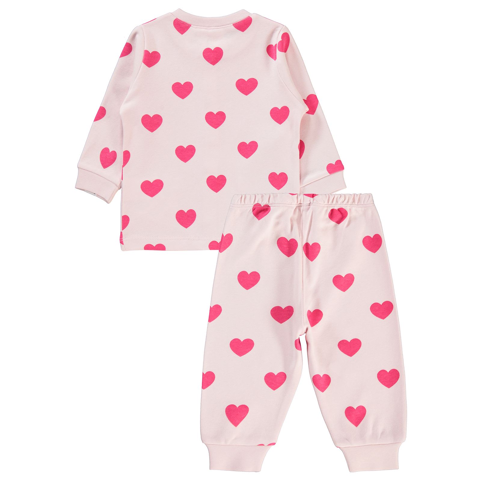 Hello Kitty  Kız Bebek Pijama Takımı 3-12 Ay Açık Pembe