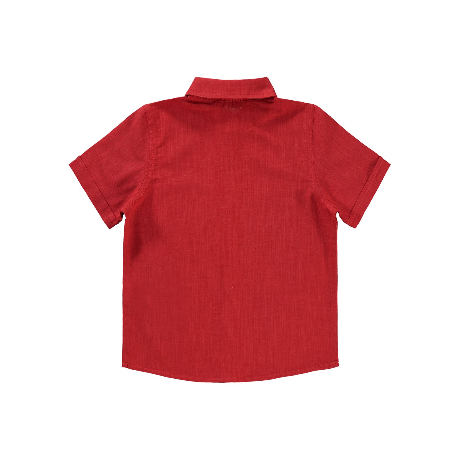 Civil Boys Erkek Çocuk Gömlek 6-9 Yaş Kırmızı