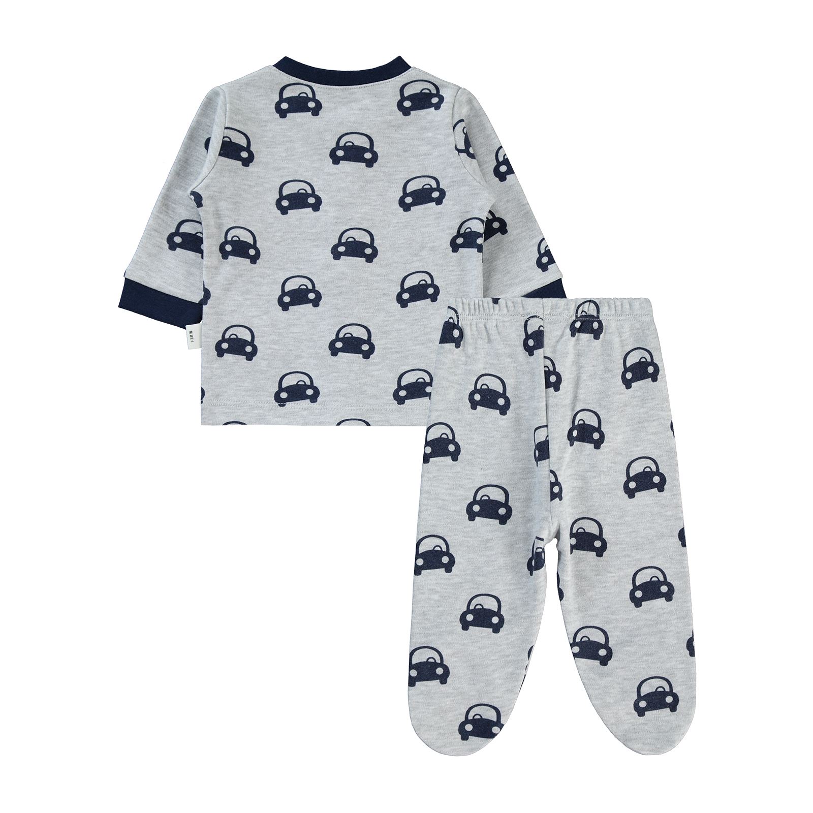 Civil Baby Erkek Bebek Pijama Takımı 1-6 Ay Karmelanj