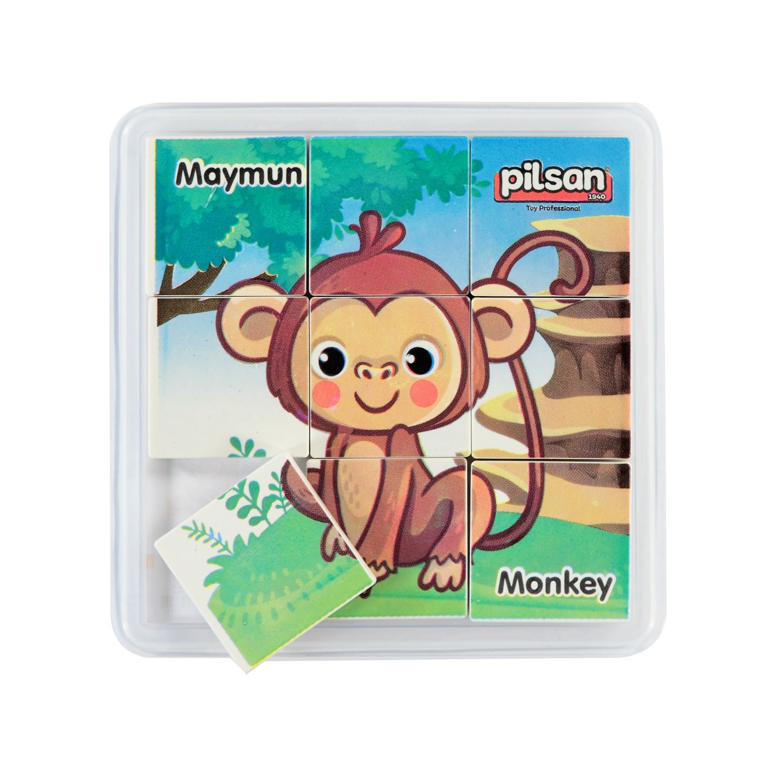 Pilsan Anımal Serıes Set Puzzle Maymun