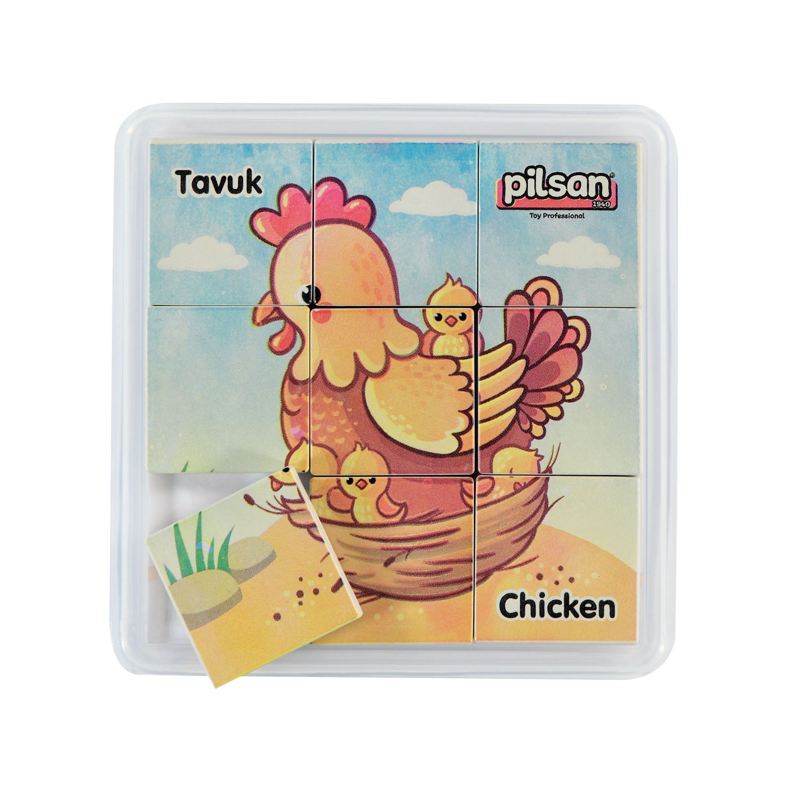Pilsan Anımal Serıes Set Puzzle Tavuk