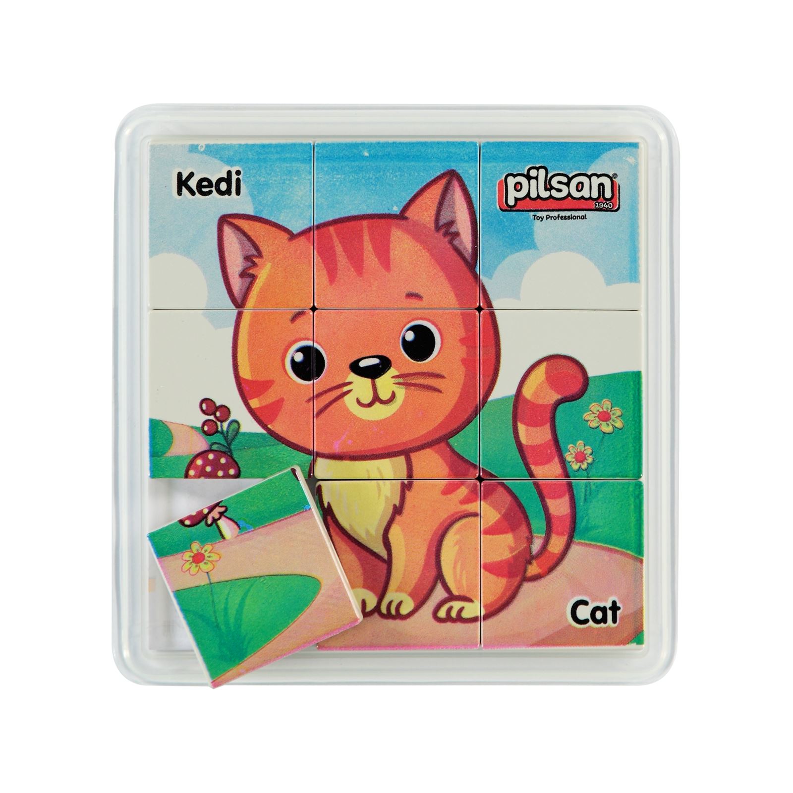 Pilsan Anımal Serıes Set Puzzle Kedi