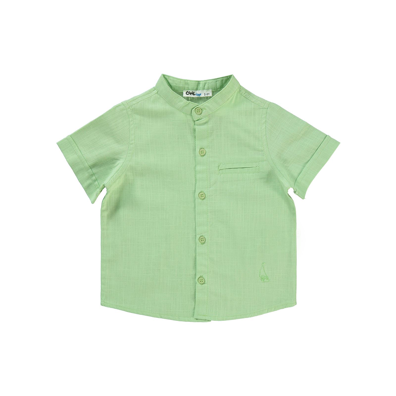 Civil Boys Erkek Çocuk Gömlek 2-5 Yaş Açık Yeşil