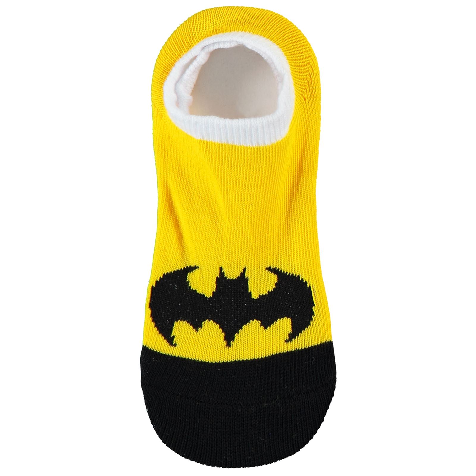 Batman Erkek Çocuk Çorap 2-12 Yaş Siyah