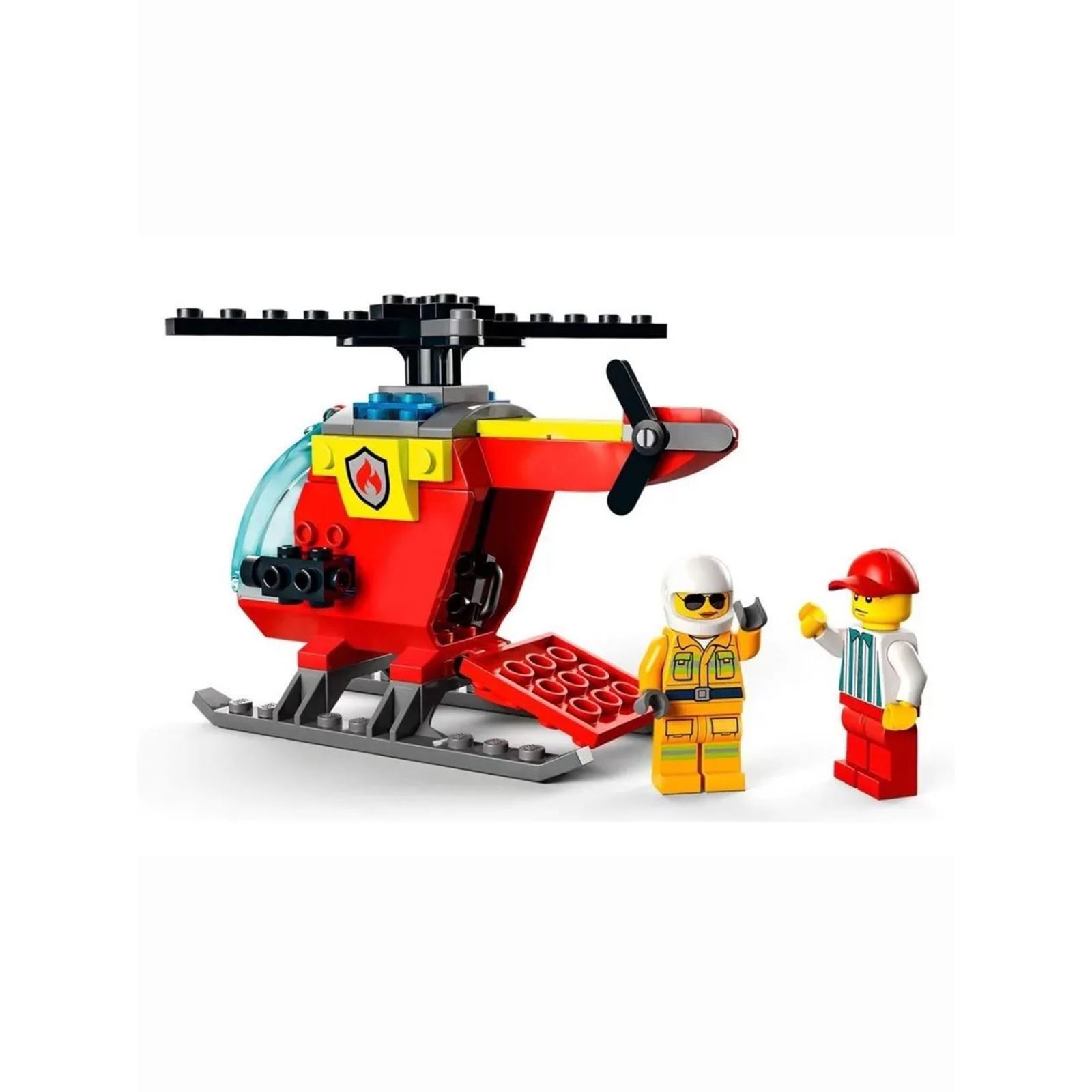 Lego Cıty Fire Helikopter Kırmızı