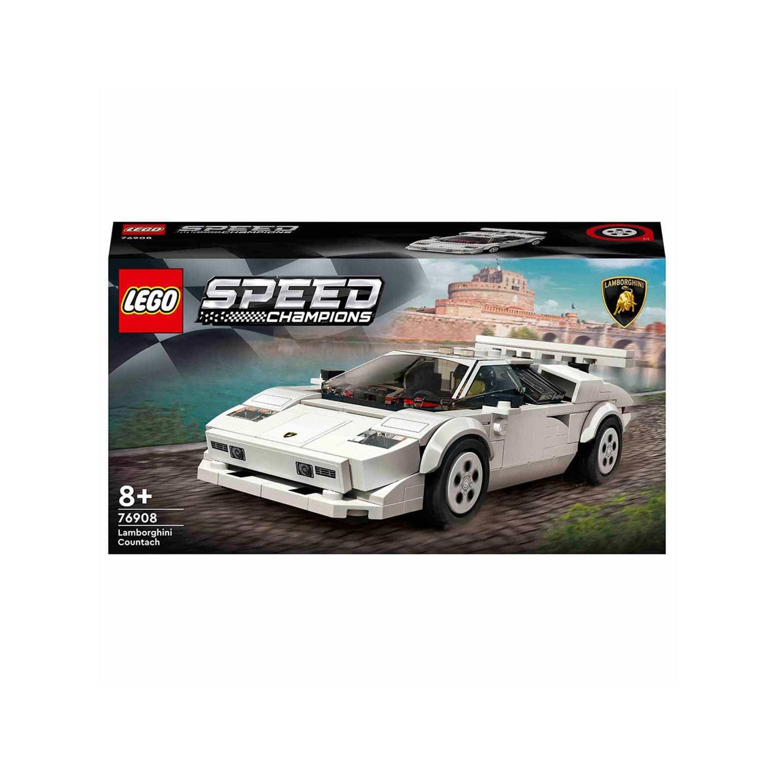 Lego Speed Lamborghını Countach Beyaz
