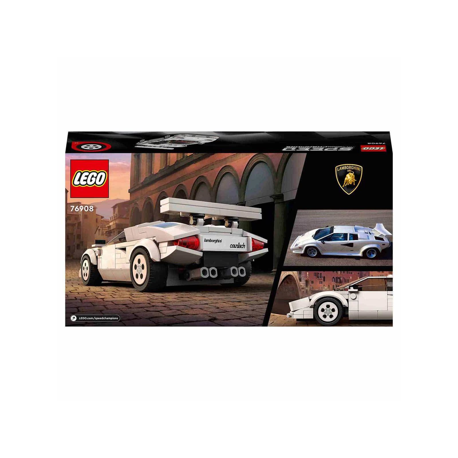 Lego Speed Lamborghını Countach Beyaz