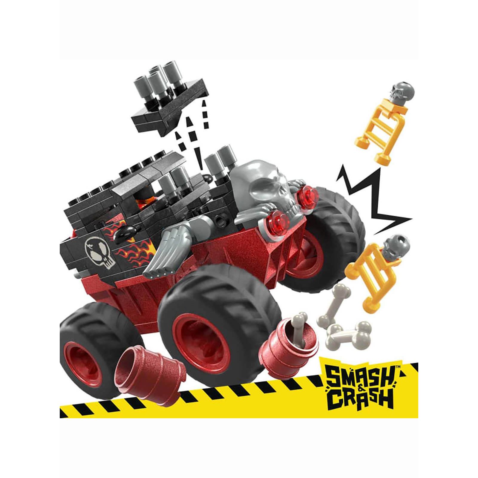 Mega Hot Wheels Smash N Crash Bone Shaker Çarpışma Seti