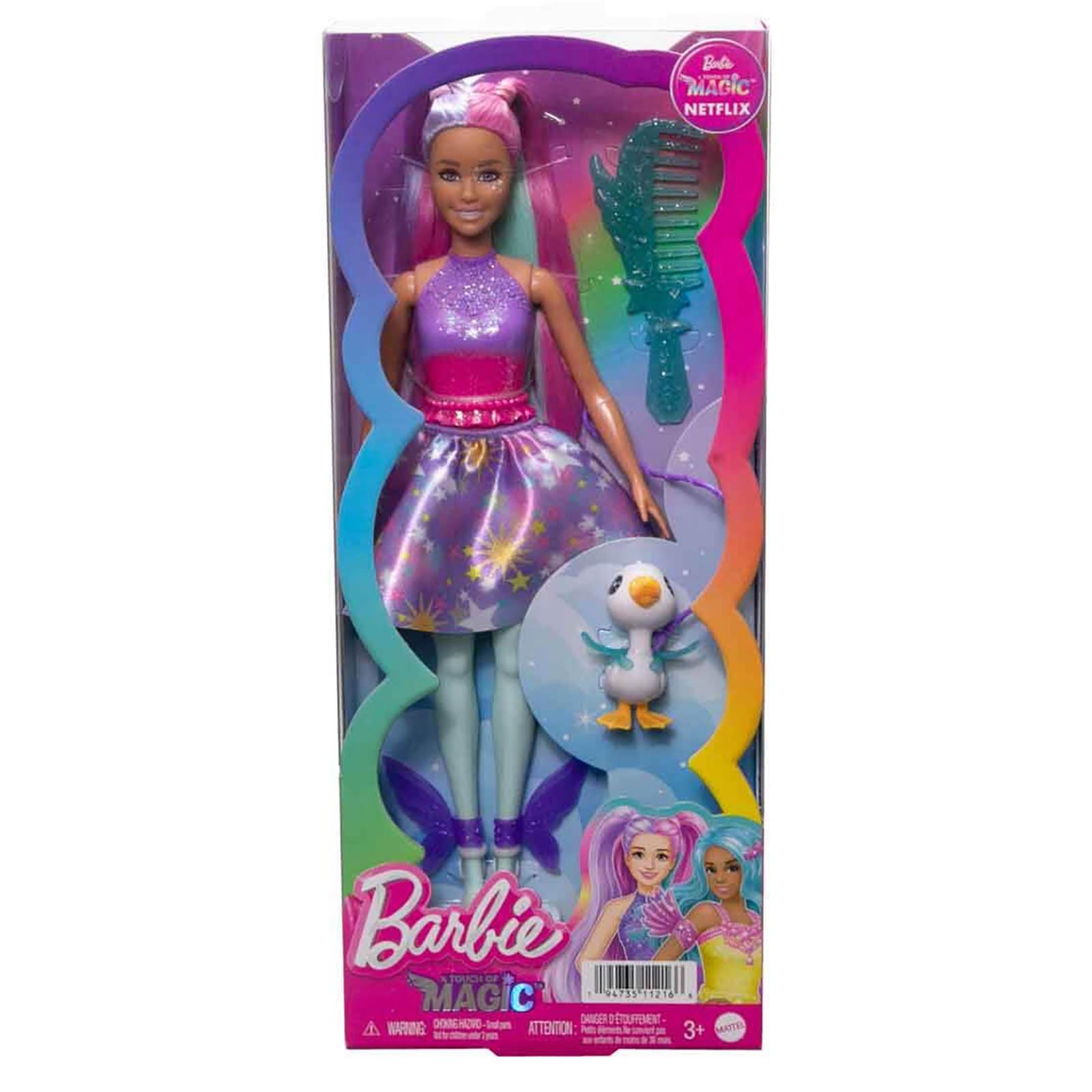 Barbie a Touch of Magic Karakter Bebekler Mor