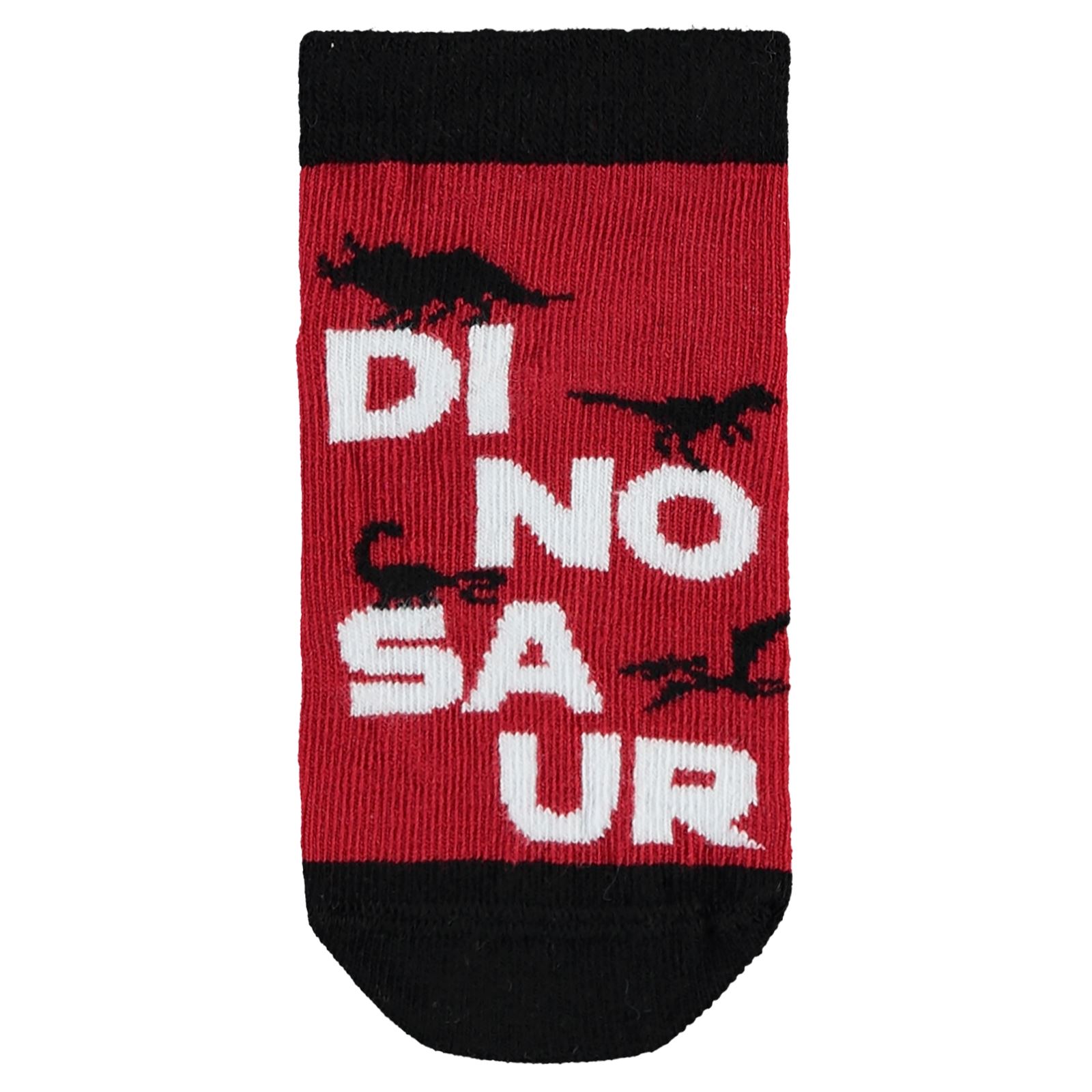 9003 Civil Boys DinoSaur 3'lü 3-11 Yaş Erkek Patik Çorap