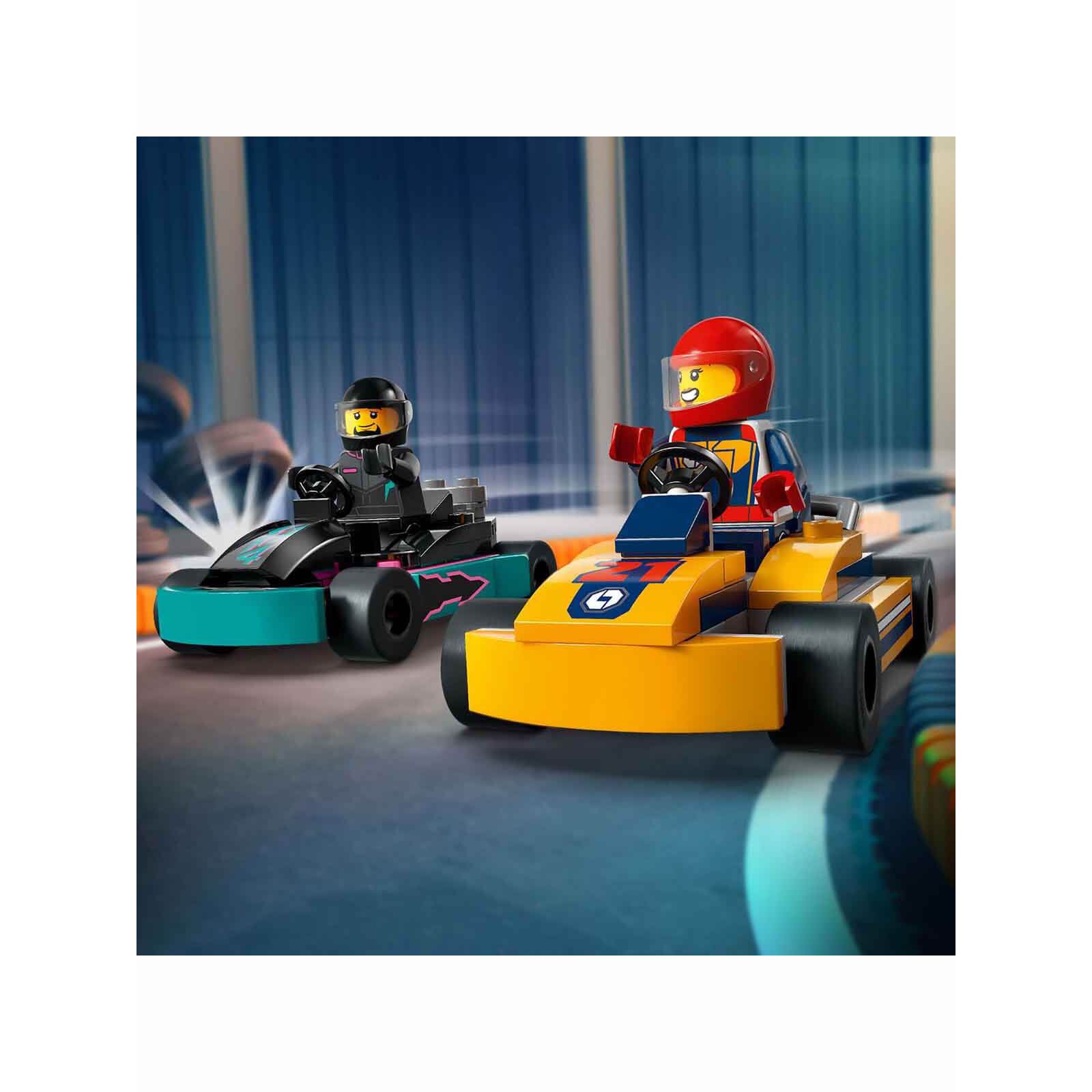 Lego City Go-Kartlar Ve Yarış Sürücüleri Siyah