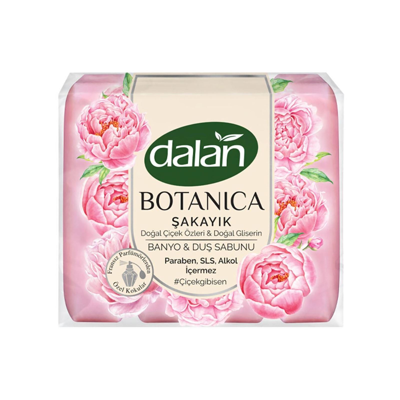 Dalan Botanica Duş Sabunu Şakayık 4x150 gr