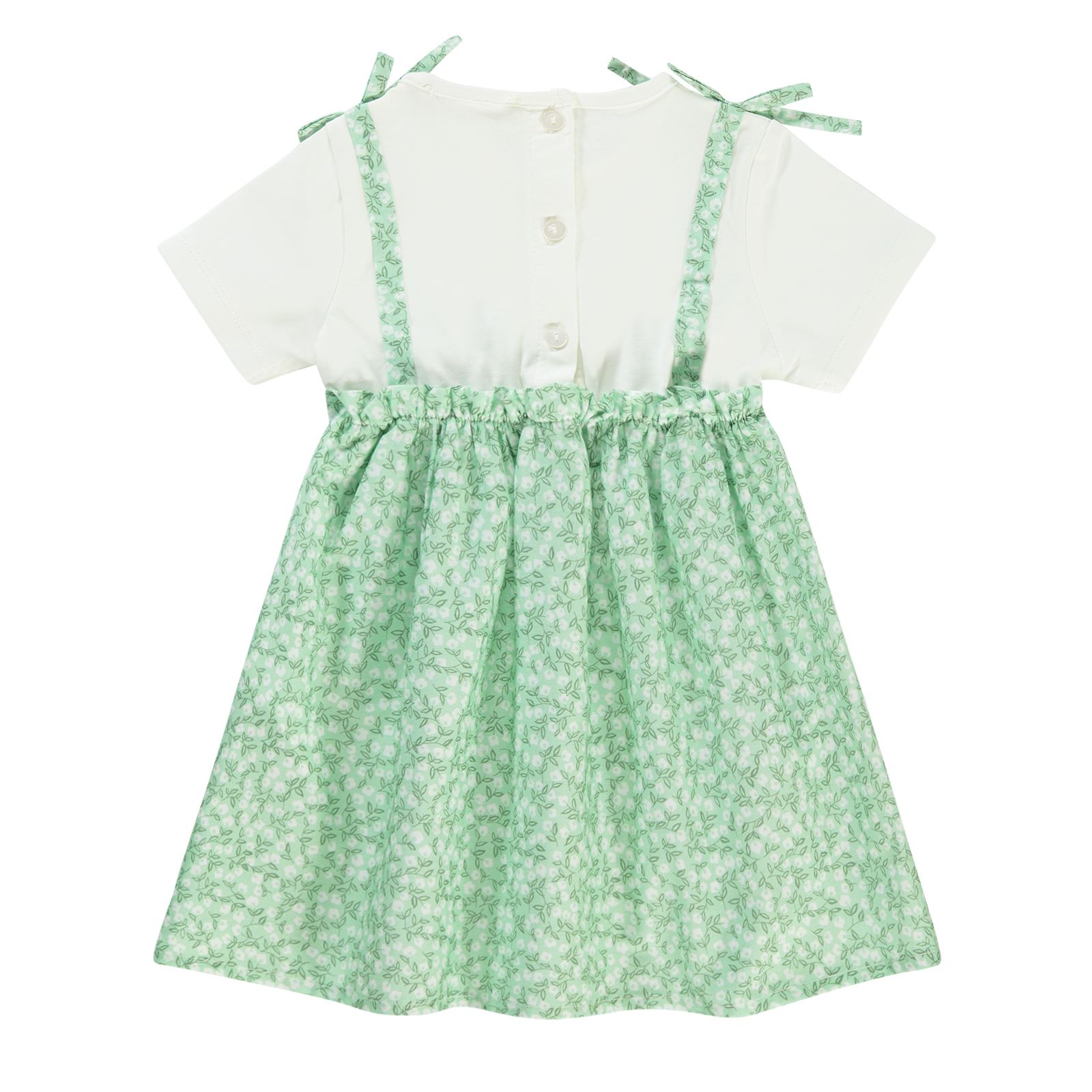 Civil Baby Kız Bebek Elbise 6-18 Ay Yeşil