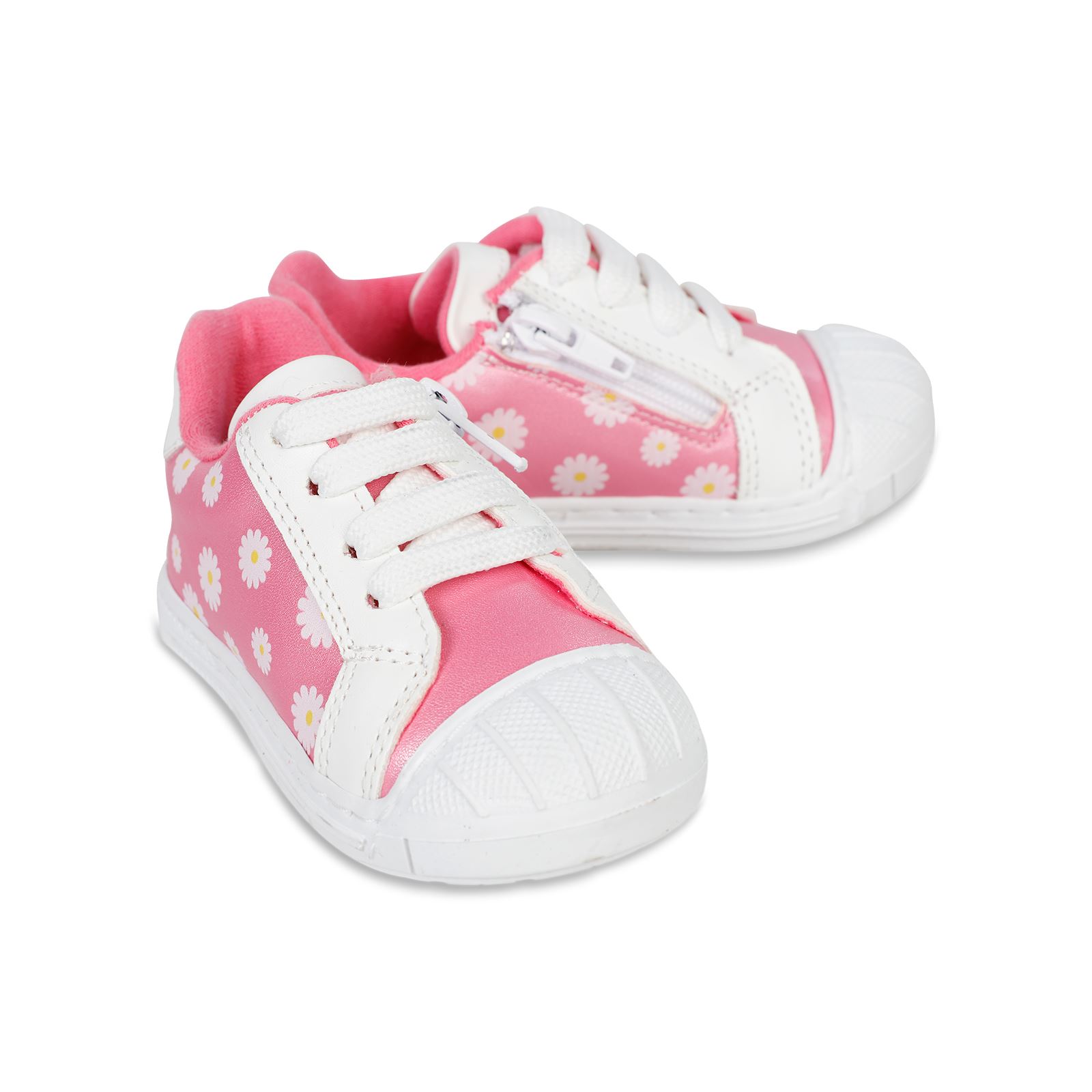 Civil Kız Çocuk Spor Ayakkabı 21-25 Numara Fuşya-Beyaz