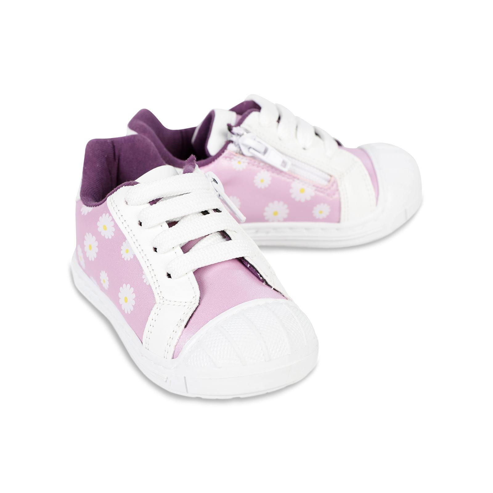 Civil Kız Çocuk Spor Ayakkabı 21-25 Numara Lila-Beyaz