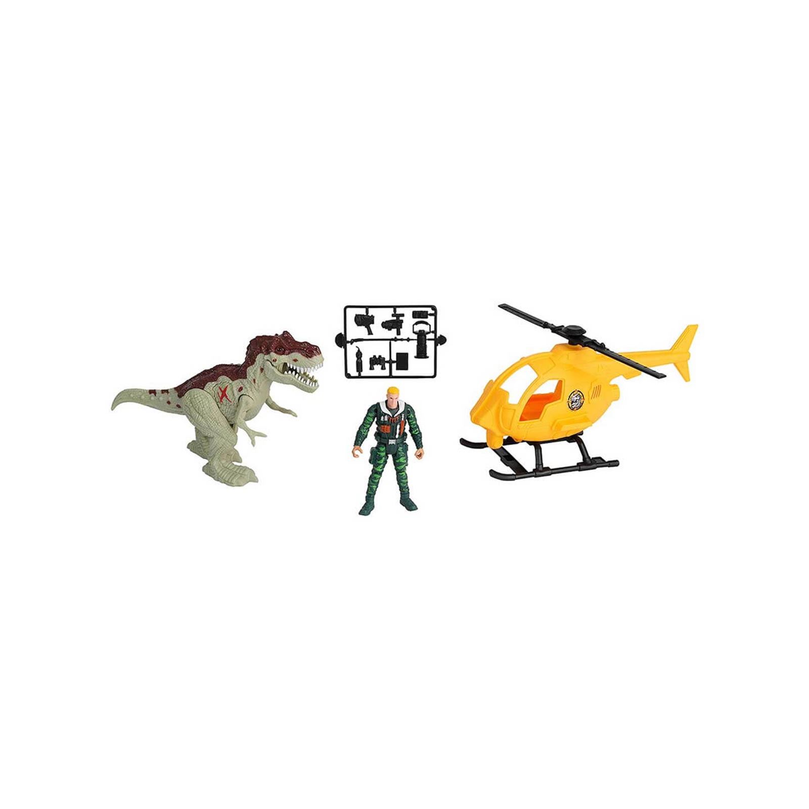 Sesli ve Işıklı Dino Valley Helikopter Oyun Seti