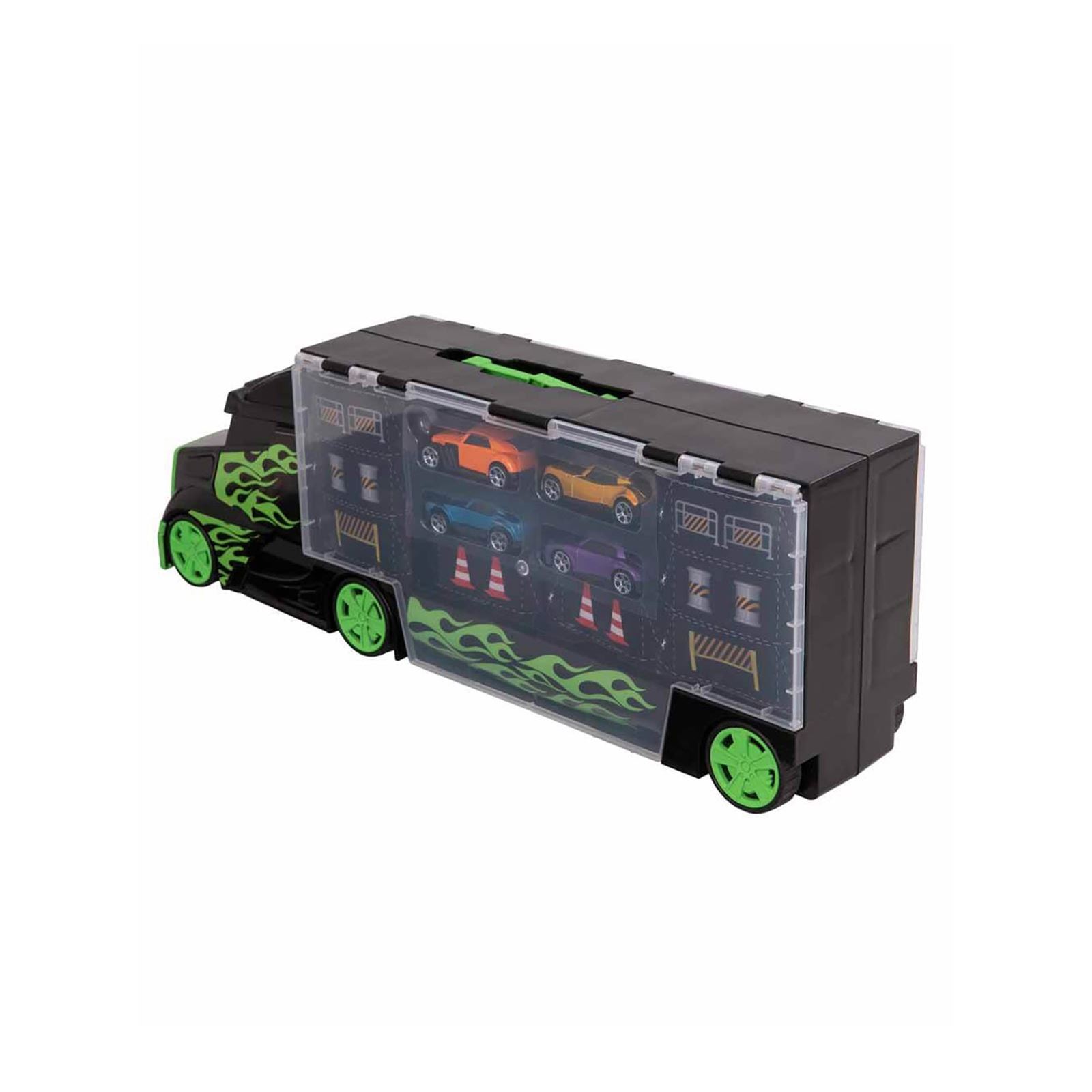 Teamsterz 4 Araçlı Taşıma Çantalı Transporter Siyah