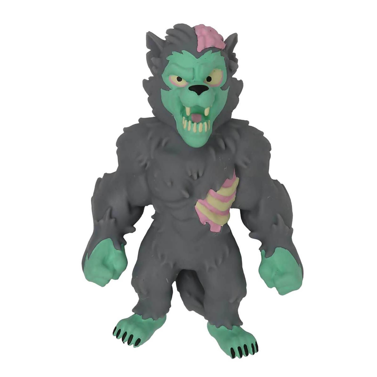 Monsterflex Süper Esnek Figür Oyuncaklar Zombie Werewolf Gri