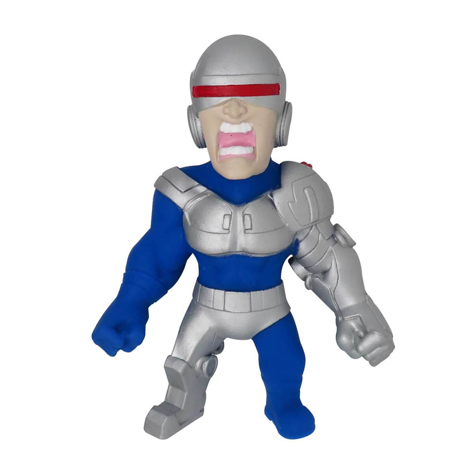 Stretch Monsterflex Süper Esnek Figür Oyuncaklar Cyborg Krem-Mavi