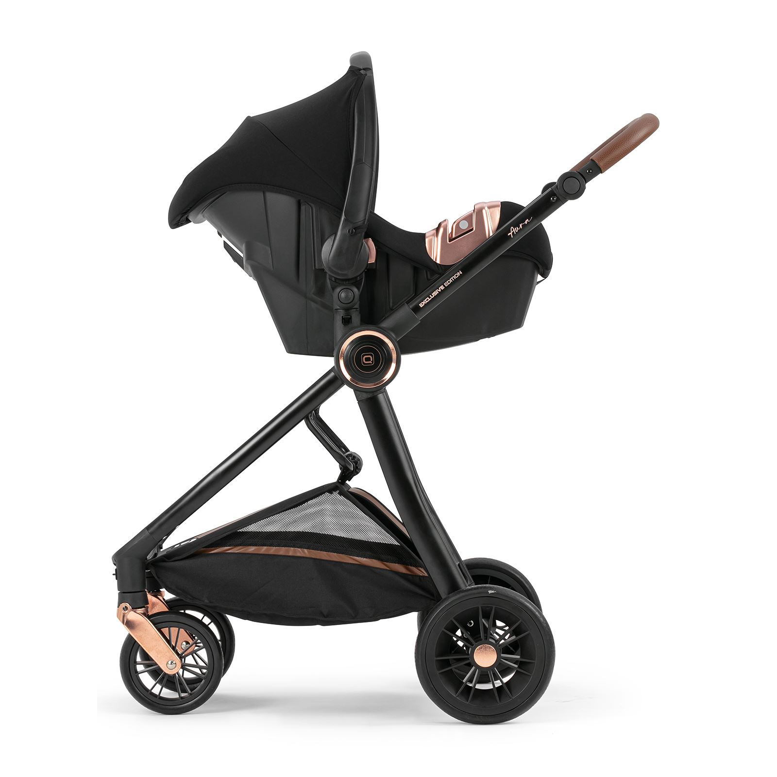 Quard Aura Travel Sistem Bebek Arabası Kahverengi