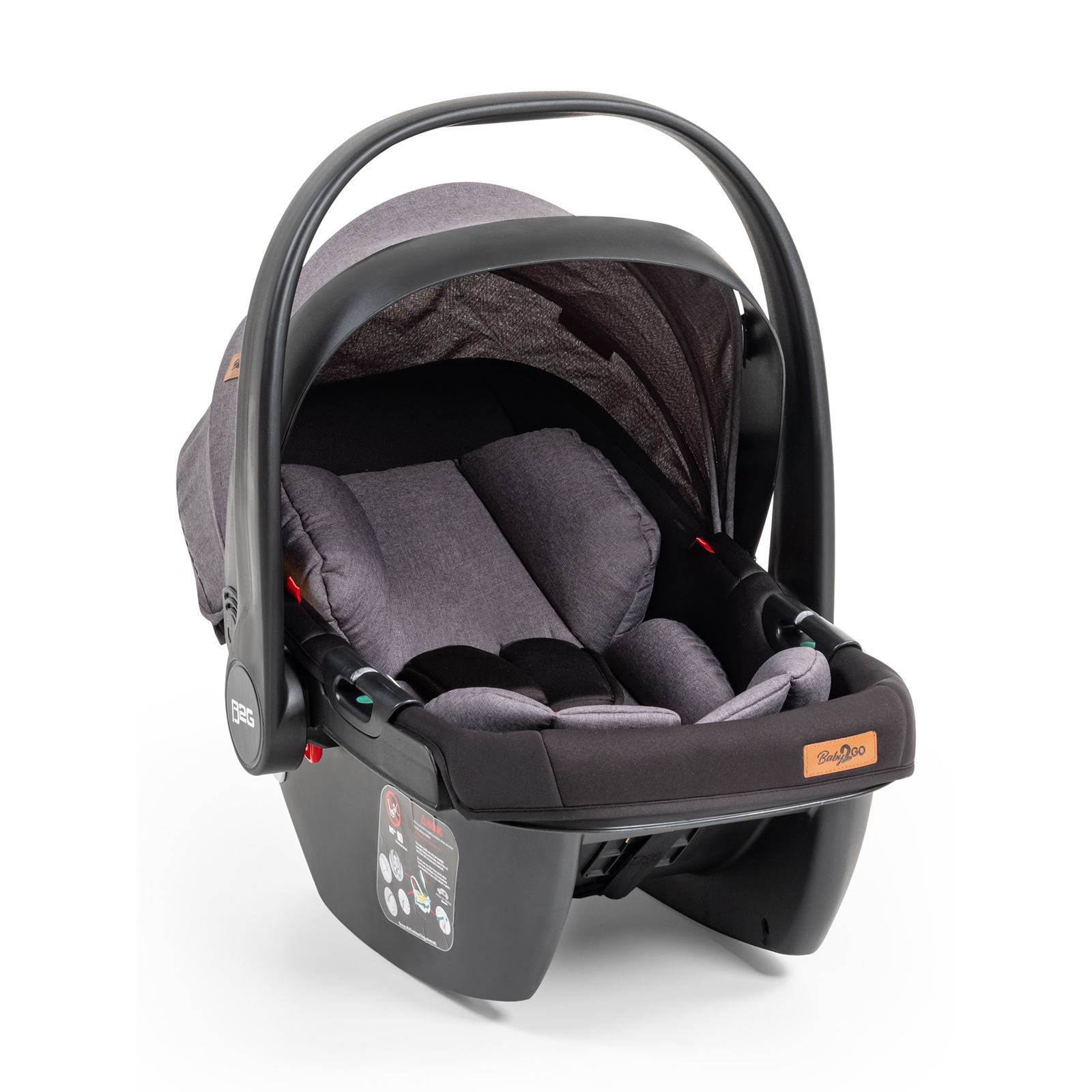 Baby2Go Crocus Travel Sistem Bebek Arabası Gri