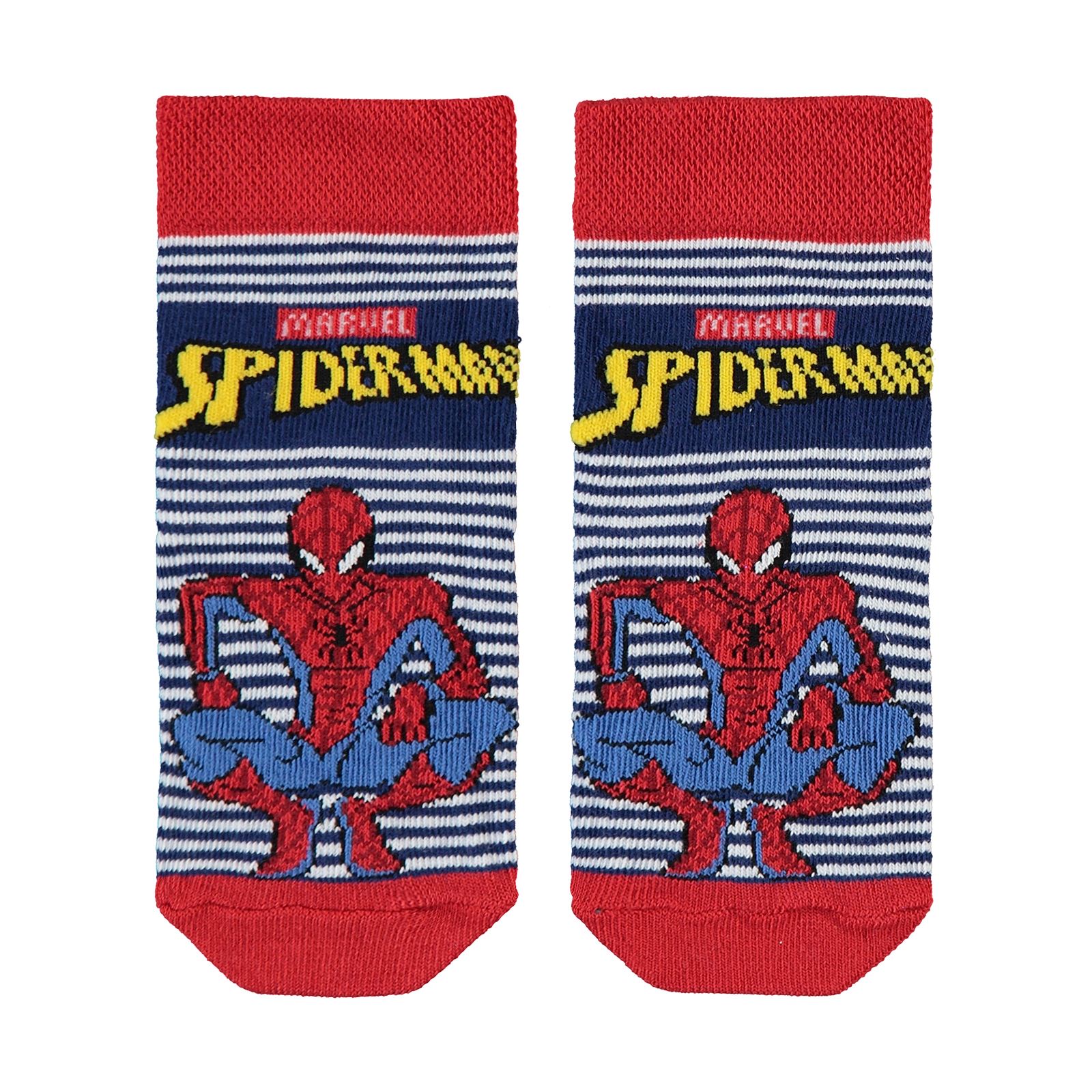 Spiderman Erkek Çocuk Soket Çorap 3-11 Yaş Lacivert