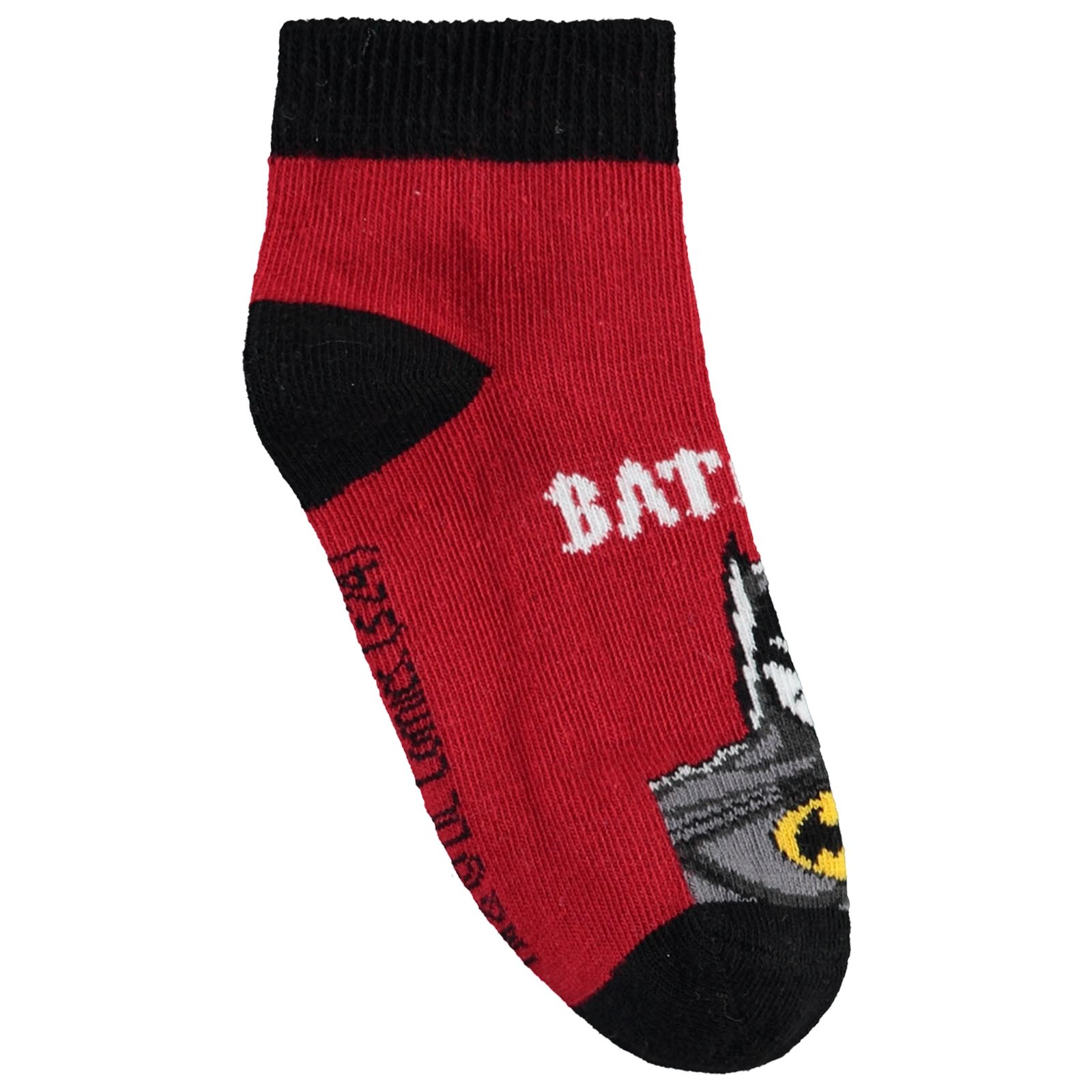 Batman Erkek Çocuk Patik Çorap 2-12 Yaş