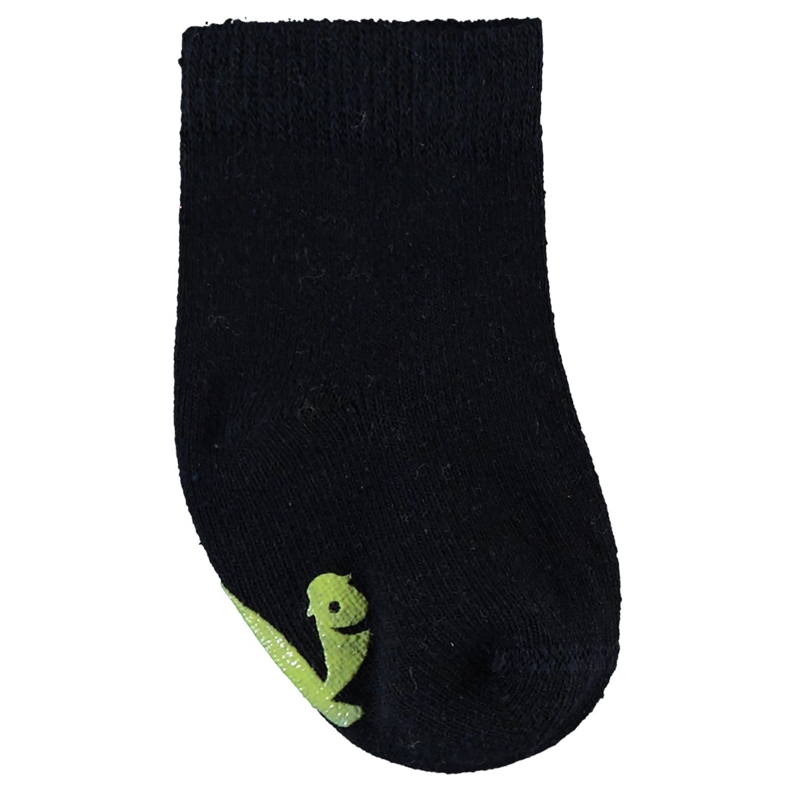 Civil Baby Erkek Bebek Çorap Set 6-18 Ay Yeşil-Siyah