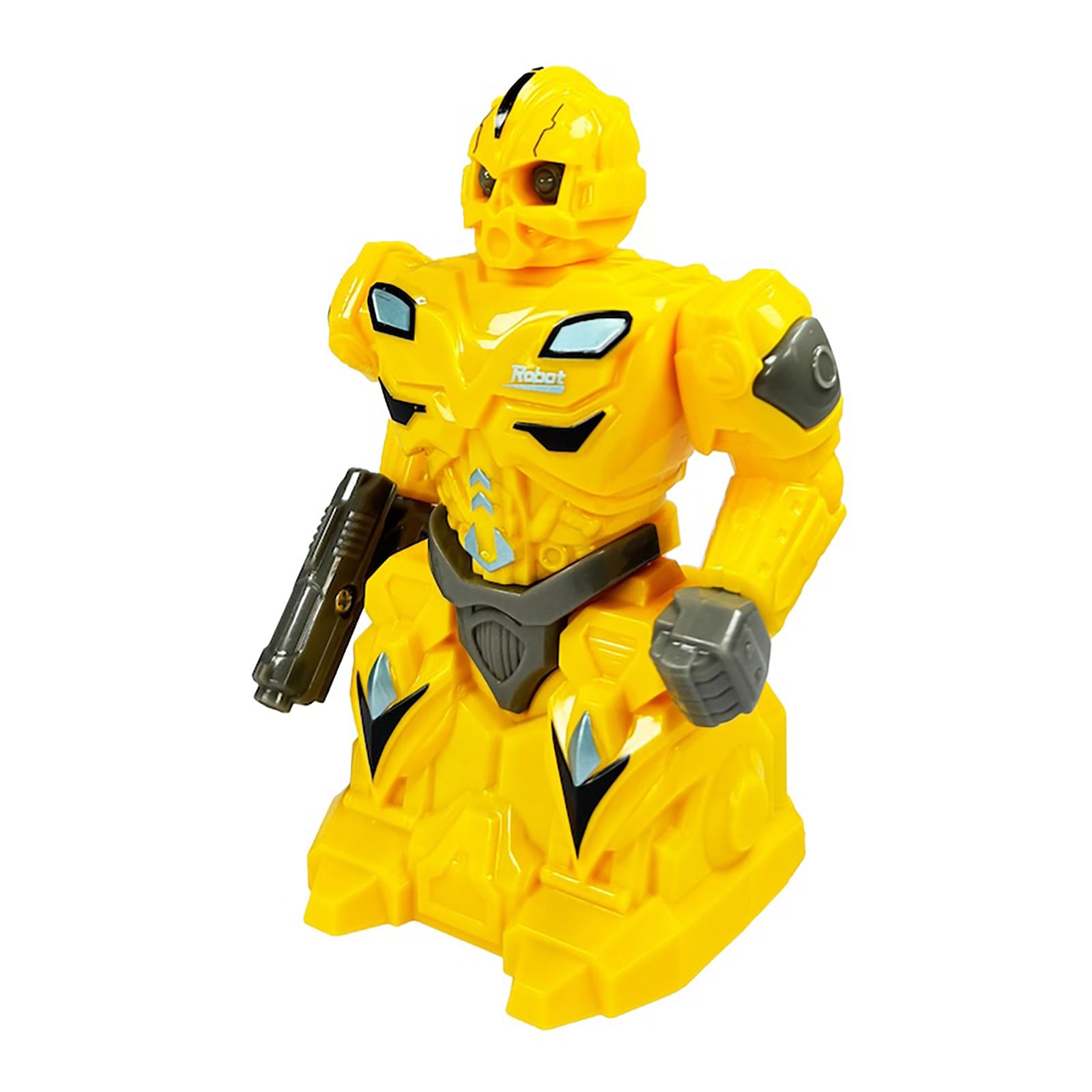 Vardem Sürtmeli Süper Kahraman Renkli Robot Sarı