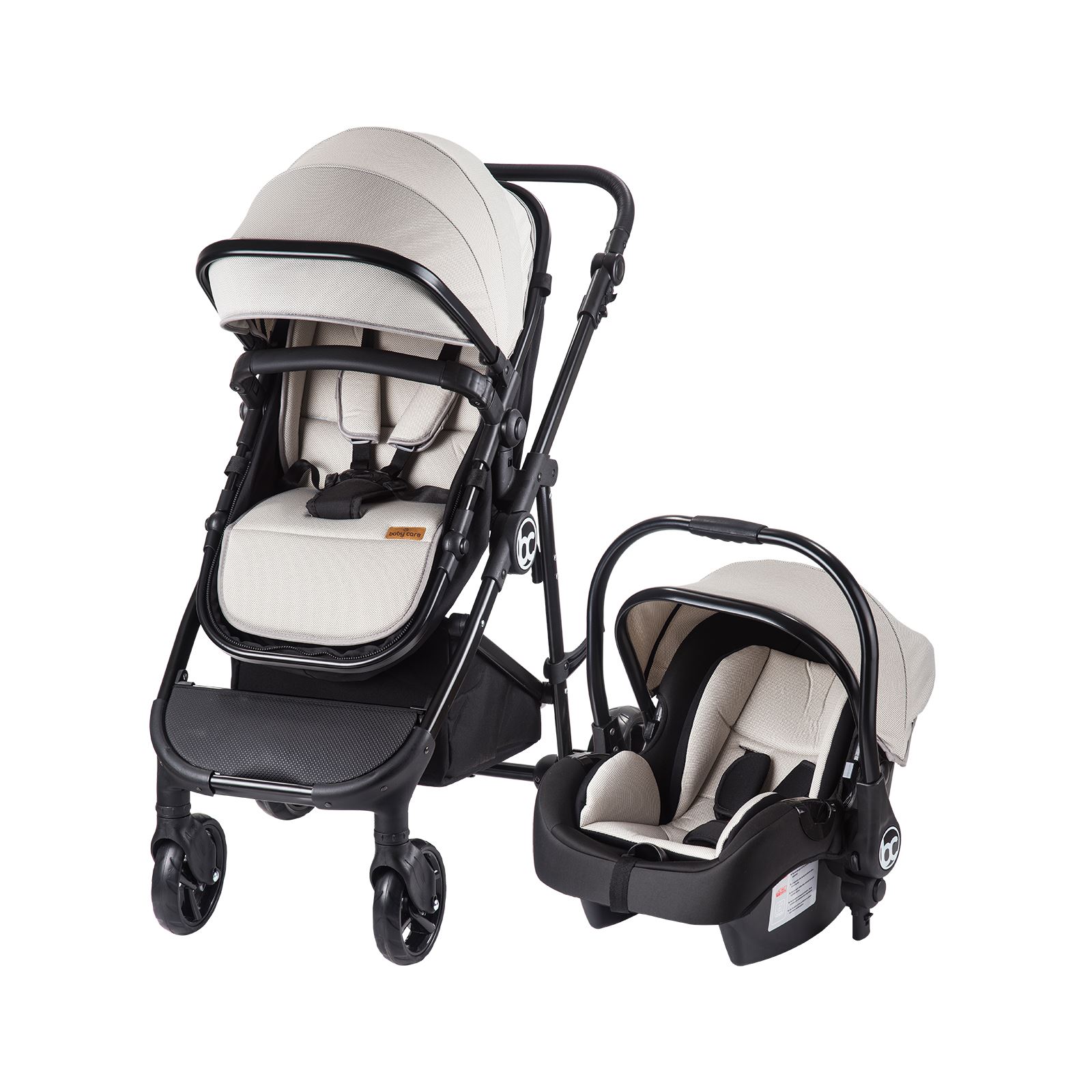 Babycare Zeta Travel Sistem Bebek Arabası Vizon