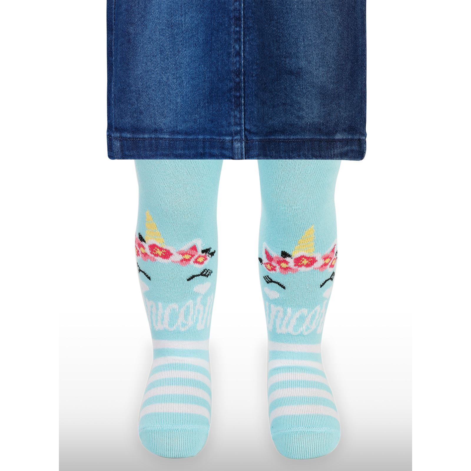 Civil Baby Kız Bebek Külotlu Çorap 0-12 Ay Mint