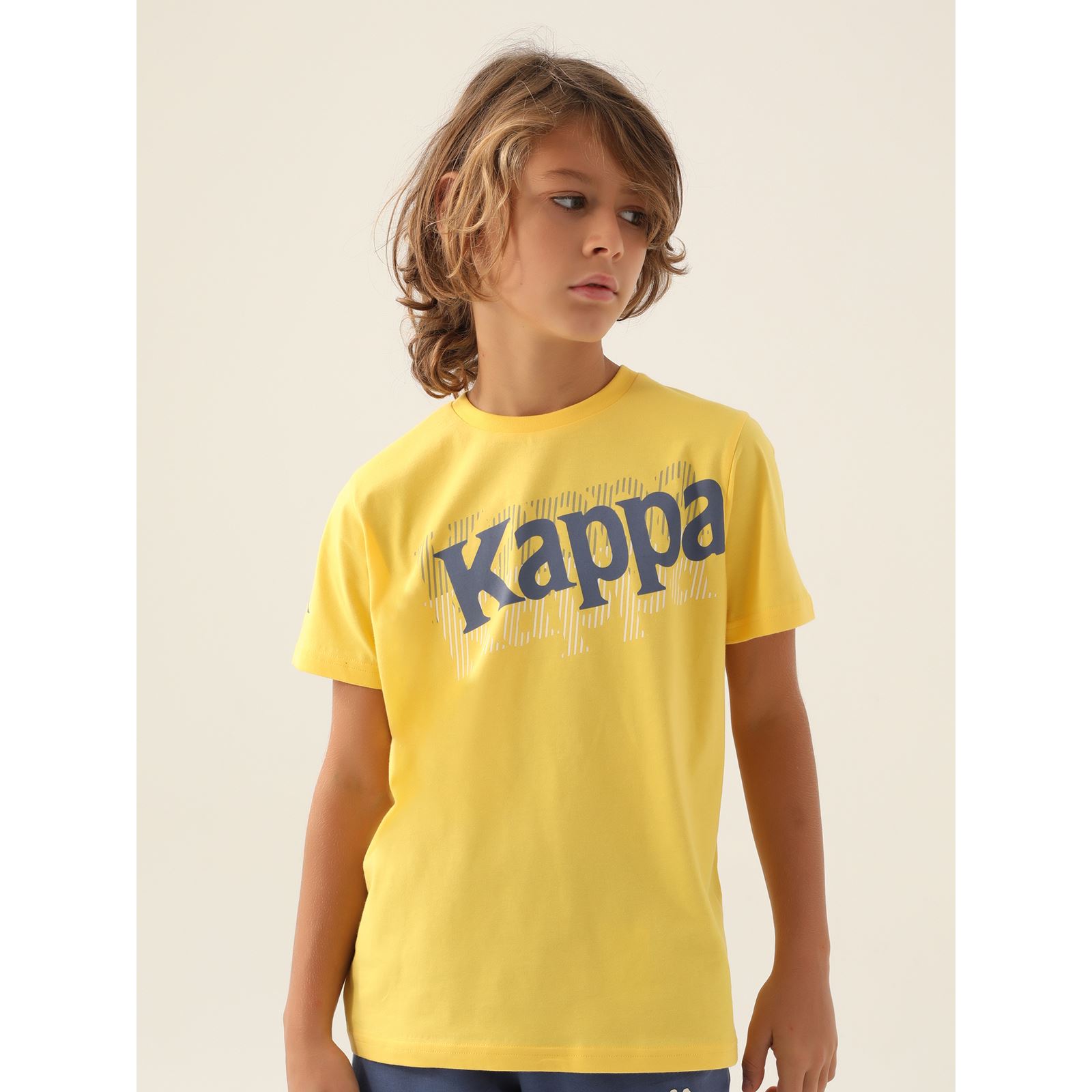 Kappa Erkek Çocuk Tişört 5-15 Yaş Limon