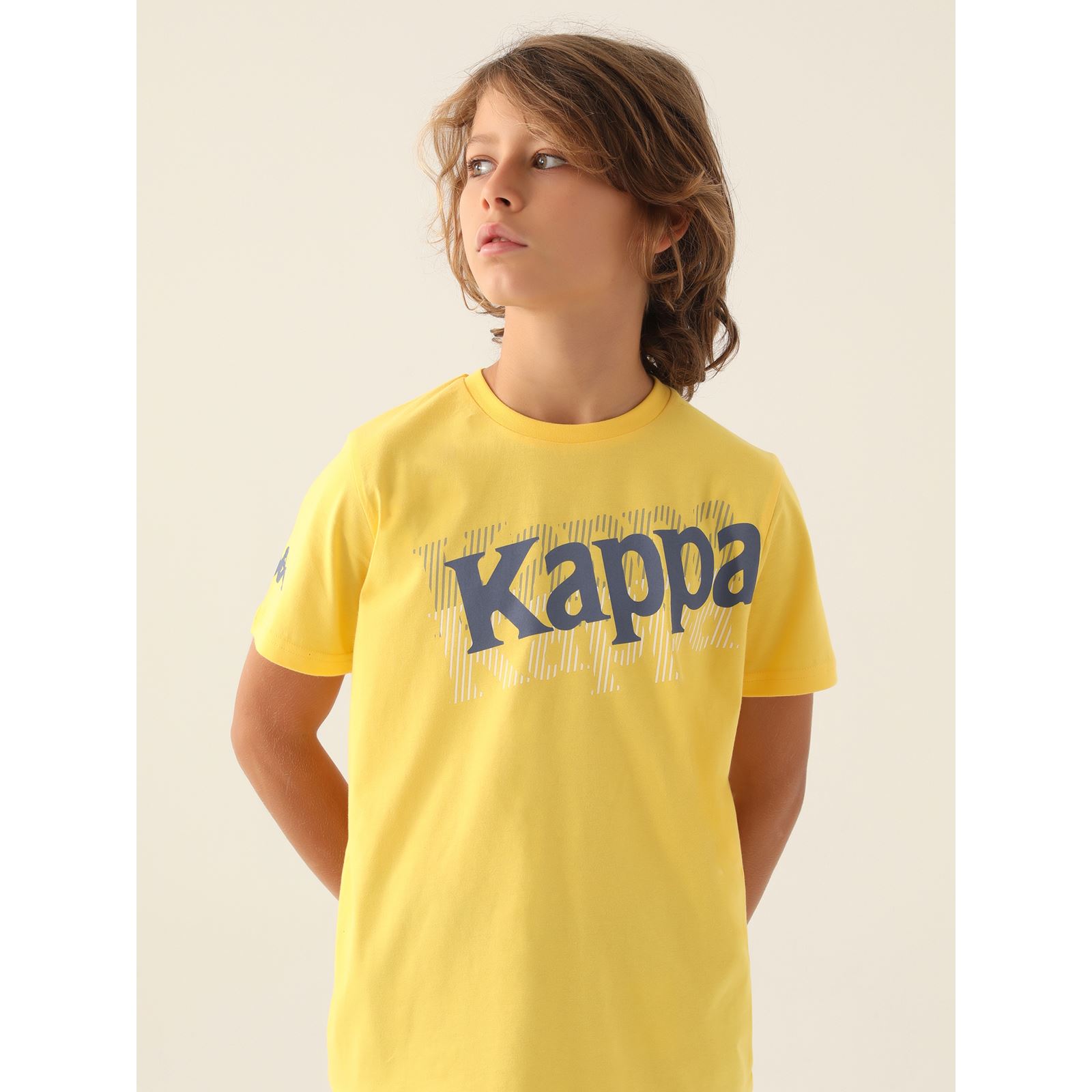 Kappa Erkek Çocuk Tişört 5-15 Yaş Limon