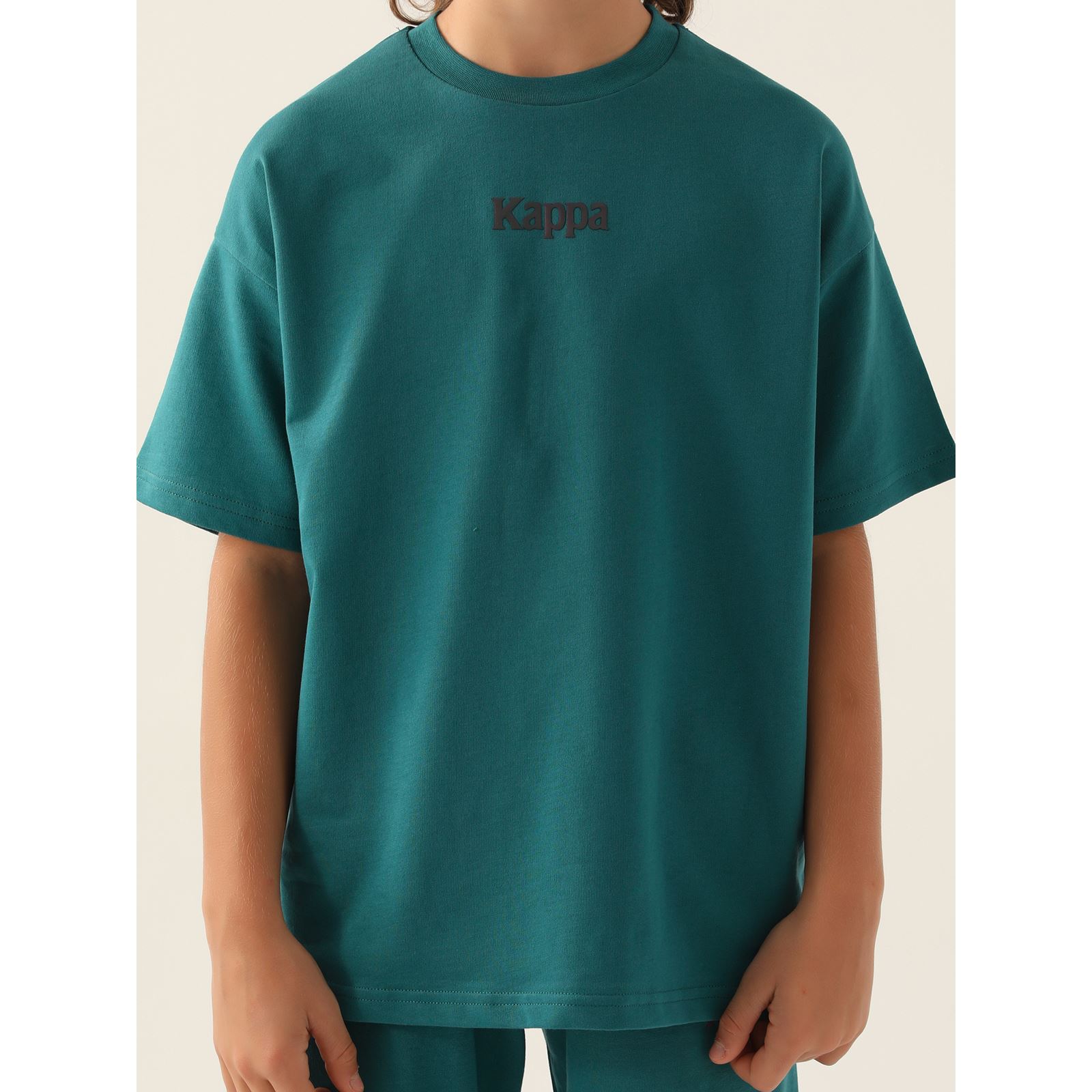 Kappa Erkek Çocuk Tişörrt 5-15 Yaş Koyu Yeşil