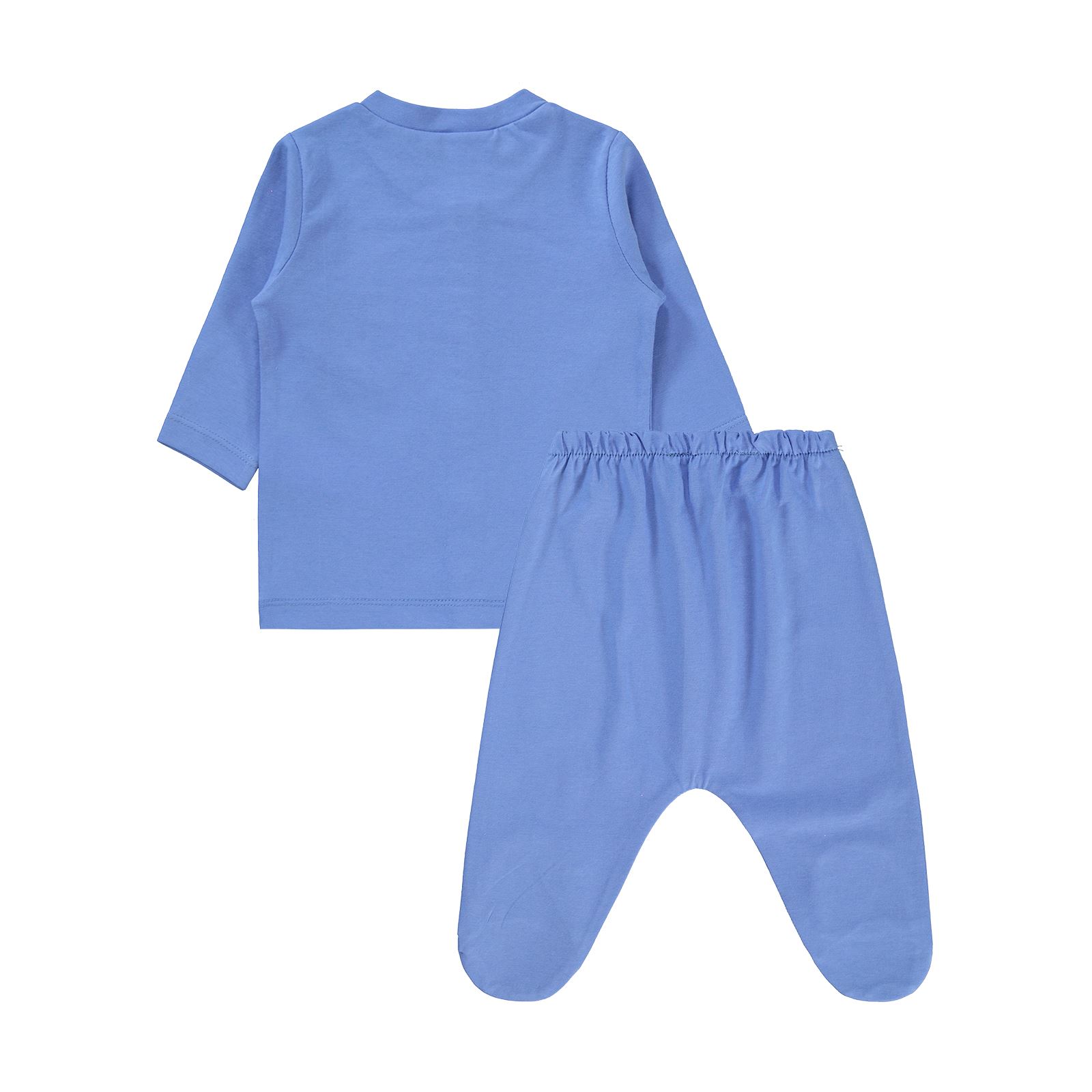 Civil Baby Bebek Pijama Takımı 1-6 Ay Mavi