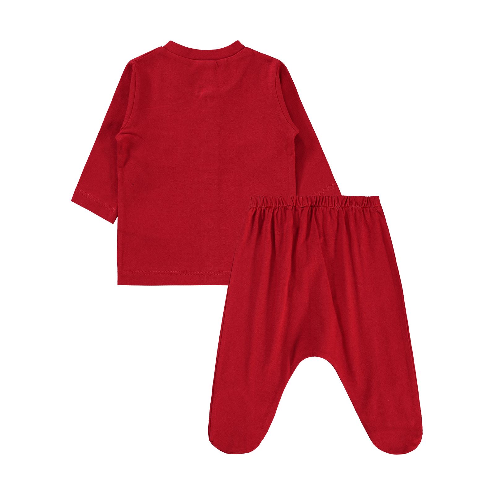 Civil Baby Bebek Pijama Takımı 1-6 Ay Kırmızı