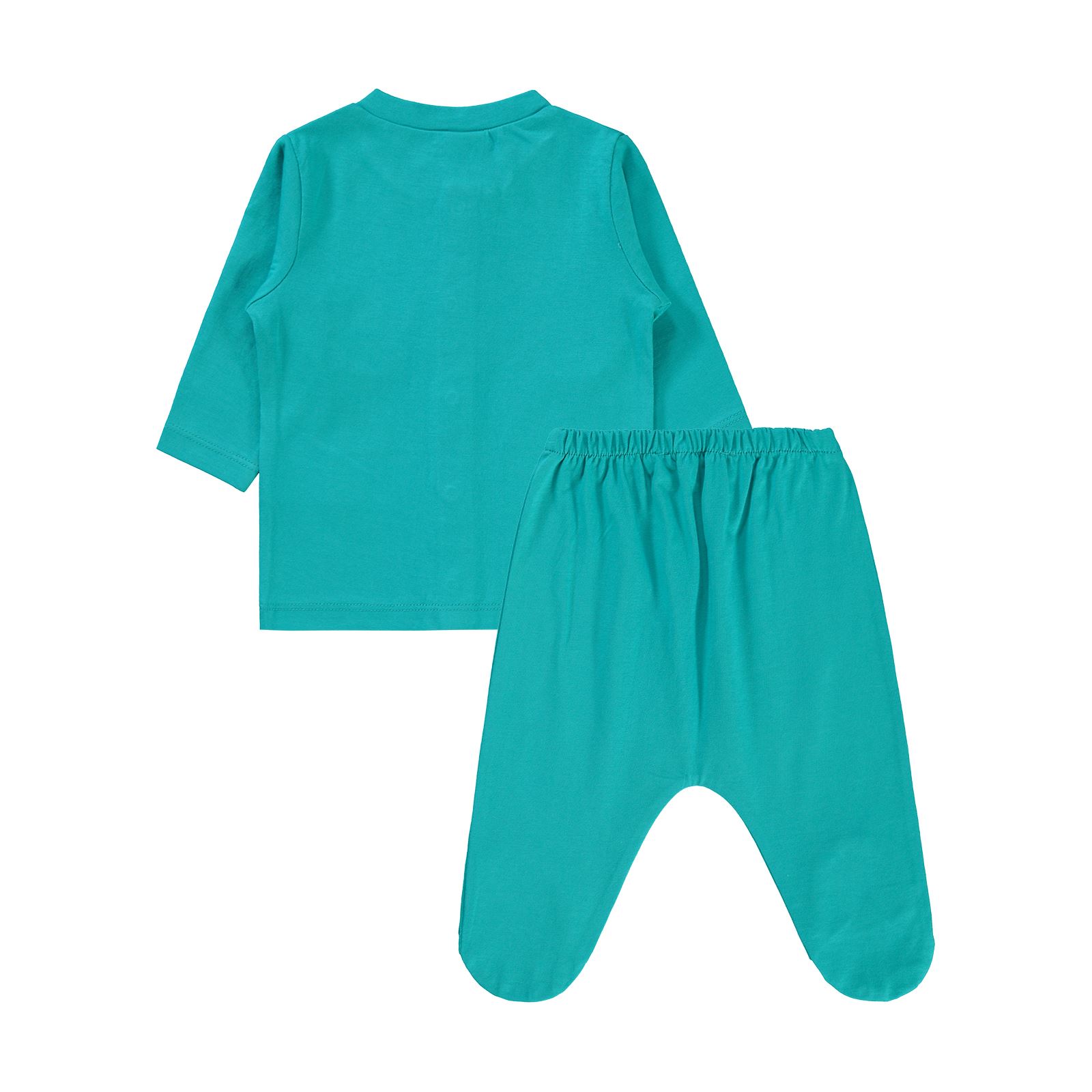 Civil Baby Bebek Pijama Takımı 1-6 Ay Mint Yeşili