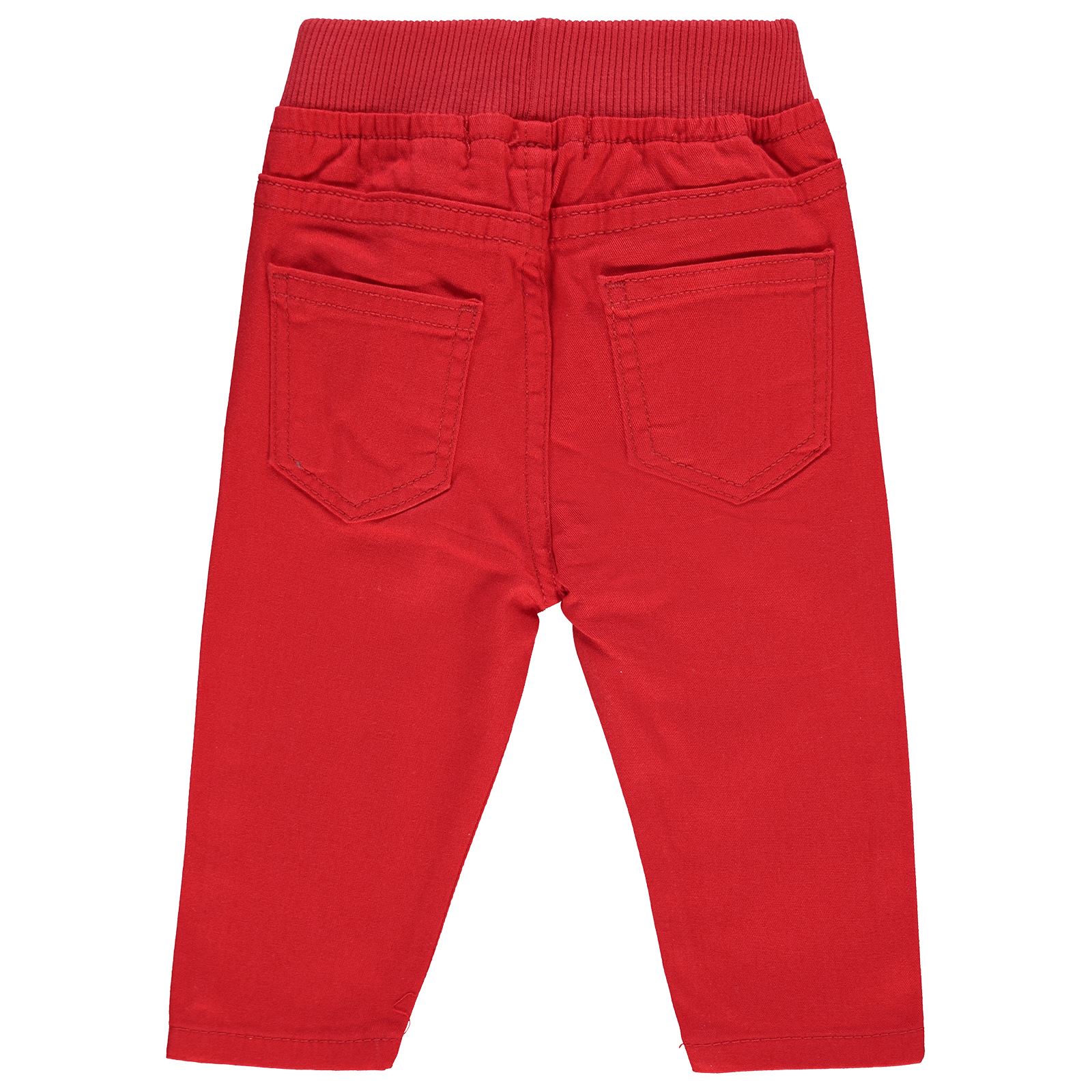 Civil Baby Erkek Bebek Pantolon 6-18 Ay Kırmızı