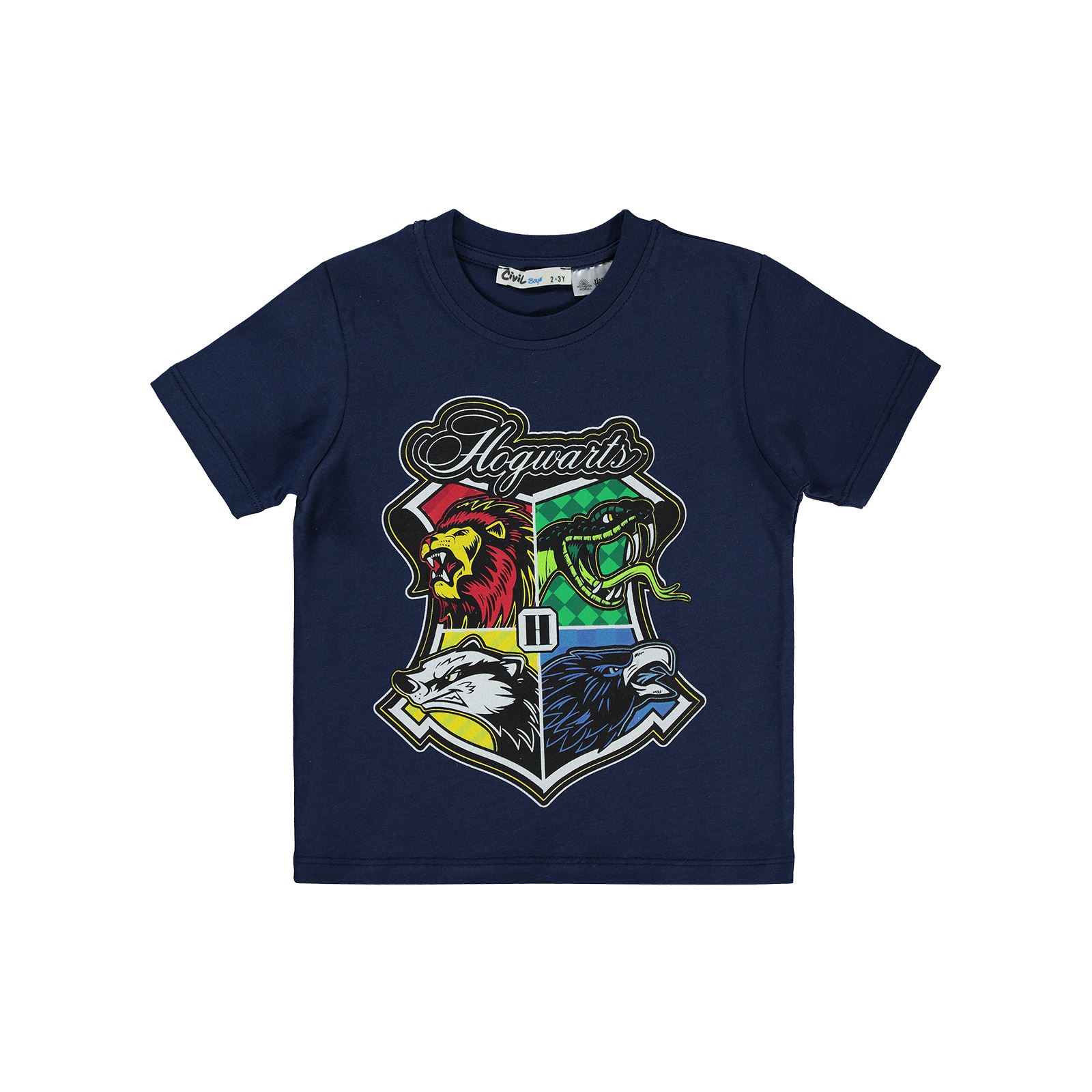 Harry Potter Erkek Çocuk Tişört 2-5 Yaş Lacivert