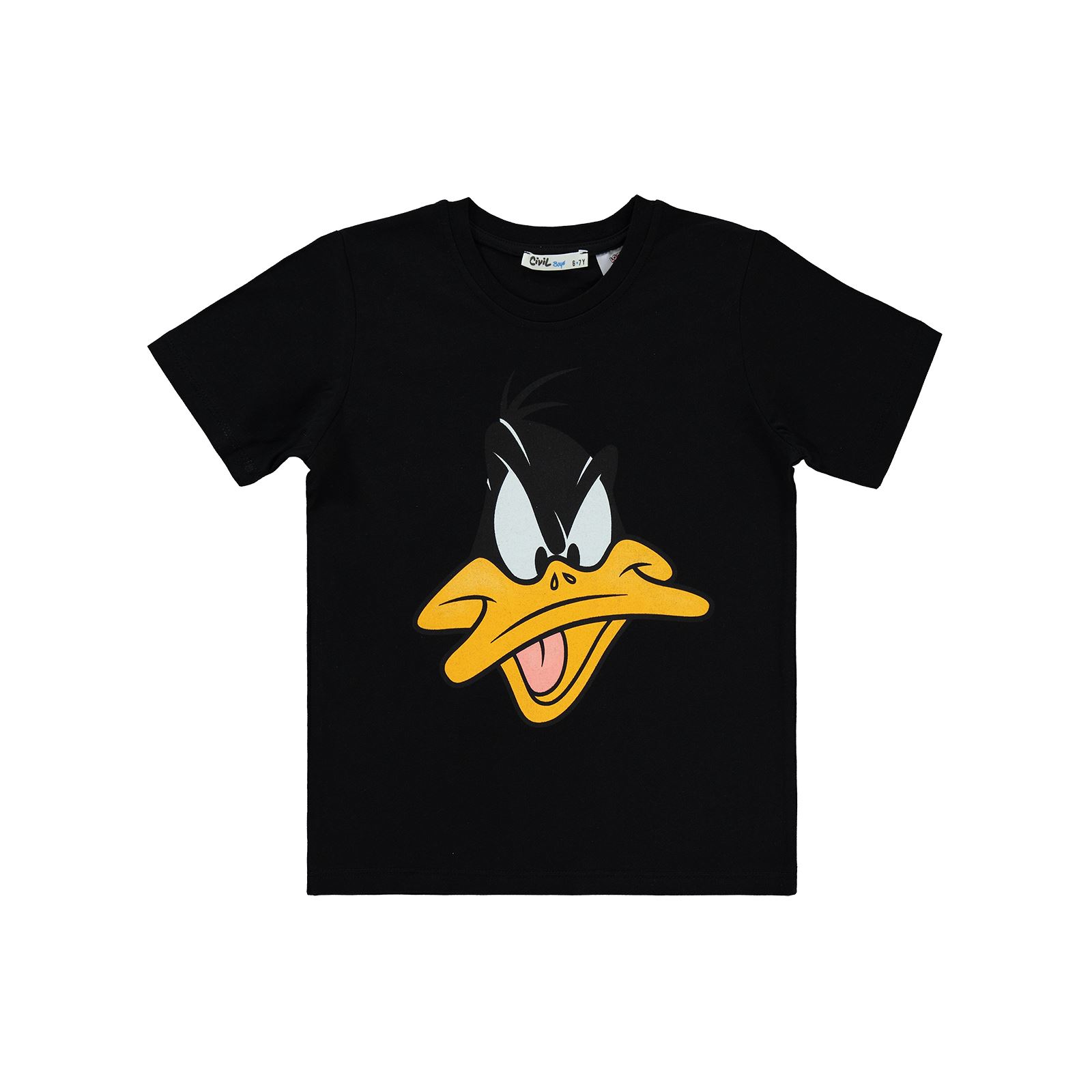 Looney Tunes Erkek Çocuk Tişört 6-9 Yaş Siyah