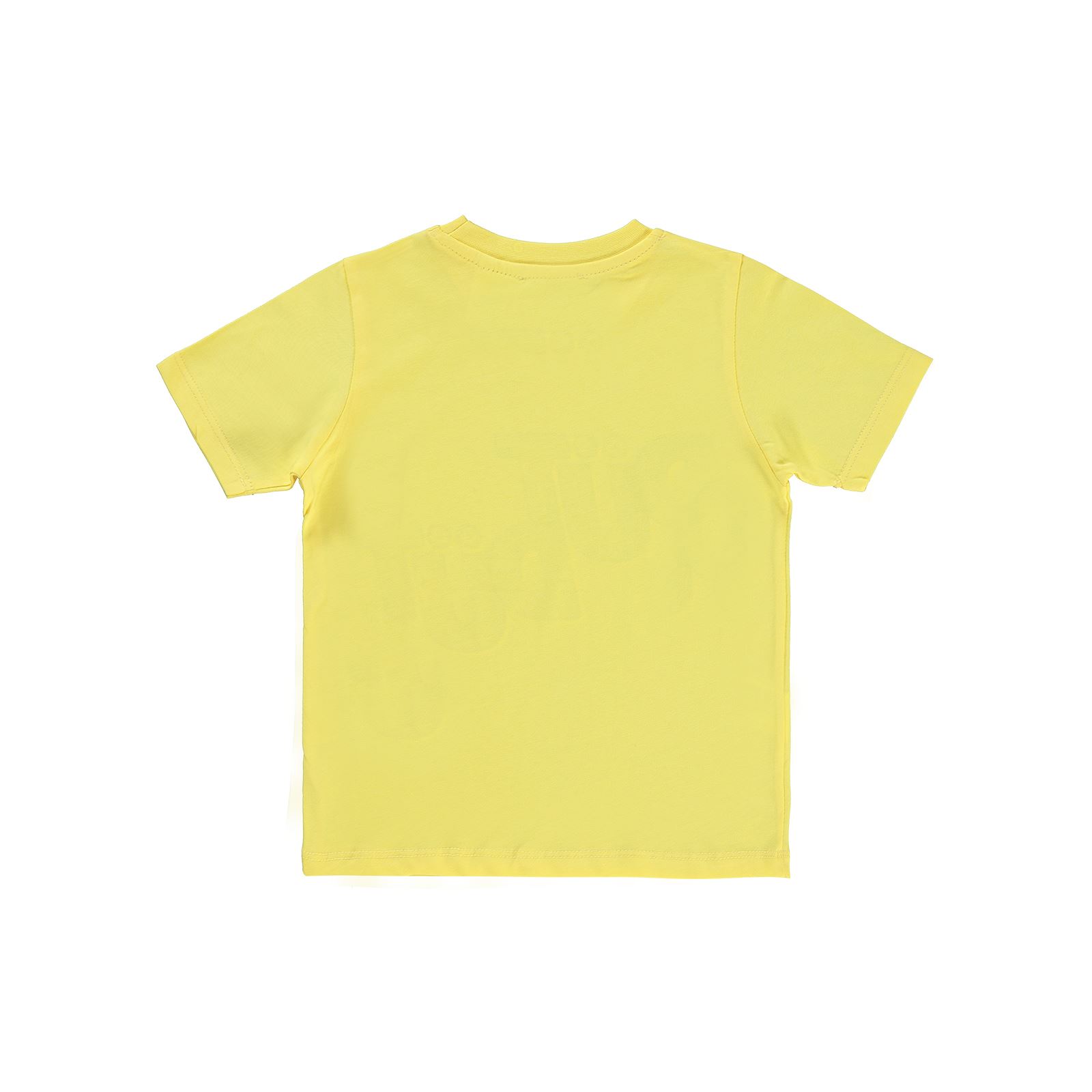 Düt Düt Erkek Çocuk Tişört 2-5 Yaş Sarı