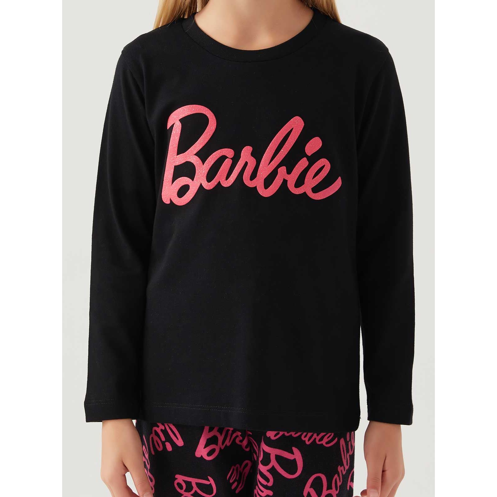Barbie Kız Çocuk Takım 3-8 Yaş Siyah