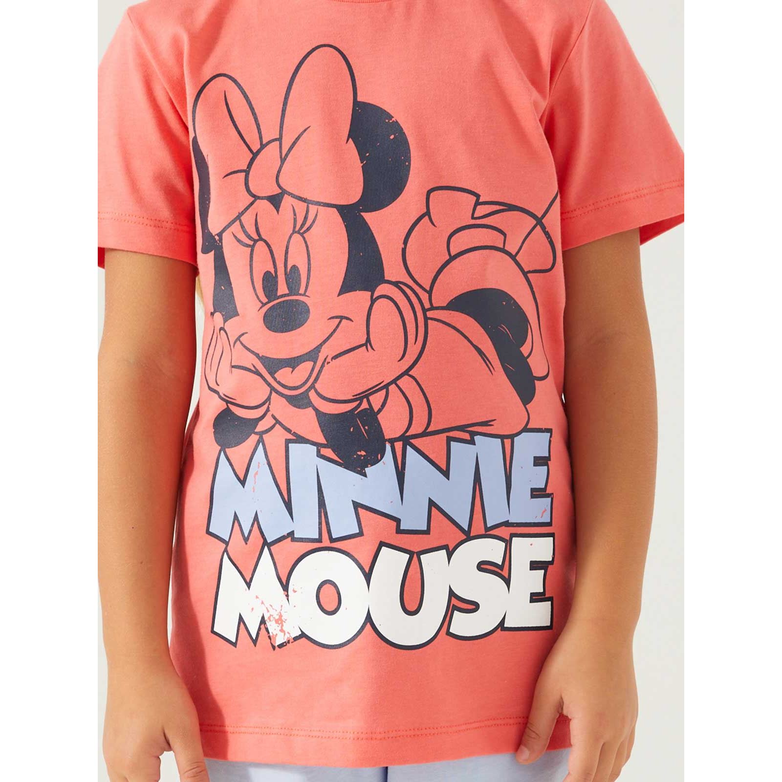 Minnie Mouse Kız Çocuk Kaprili Takım 9-14 Yaş Coral
